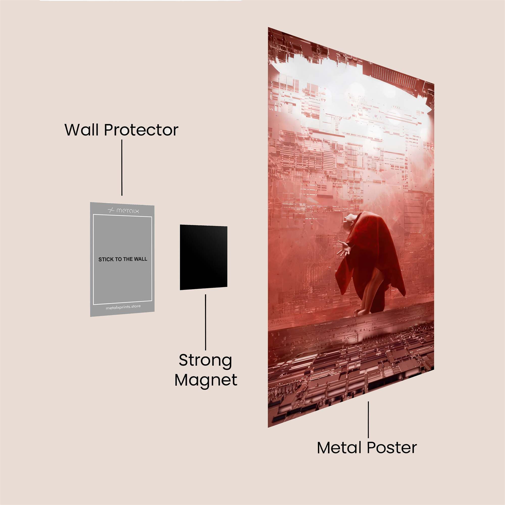 Dormammu Descent Safe Wall Magnetic / M