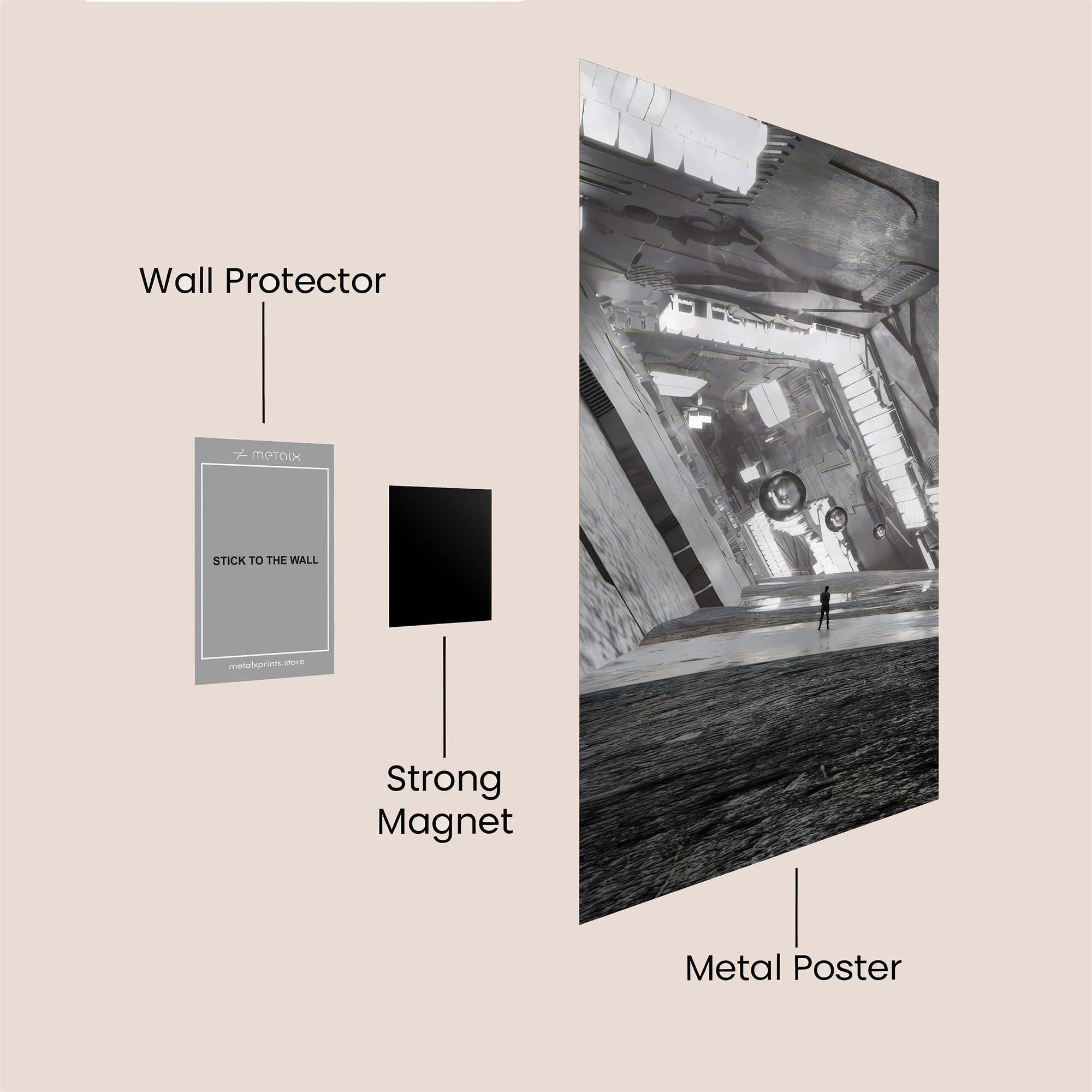 Void Echo Safe Wall Magnetic / M
