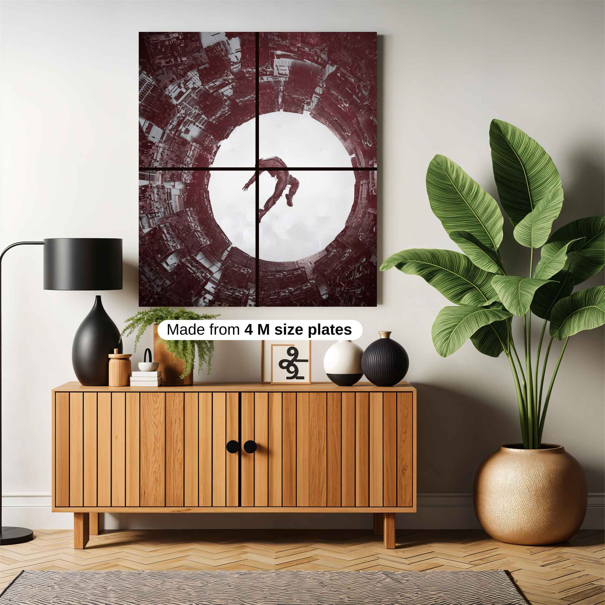 Diver Dreamscape Safe Wall Magnetic / M