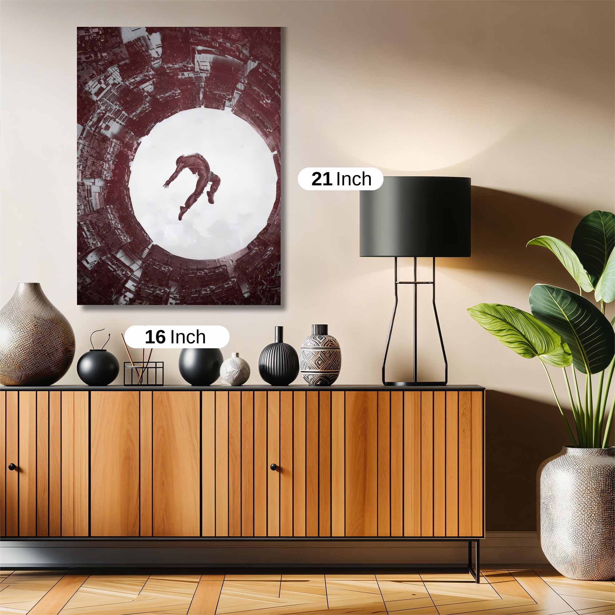 Diver Dreamscape Safe Wall Magnetic / M