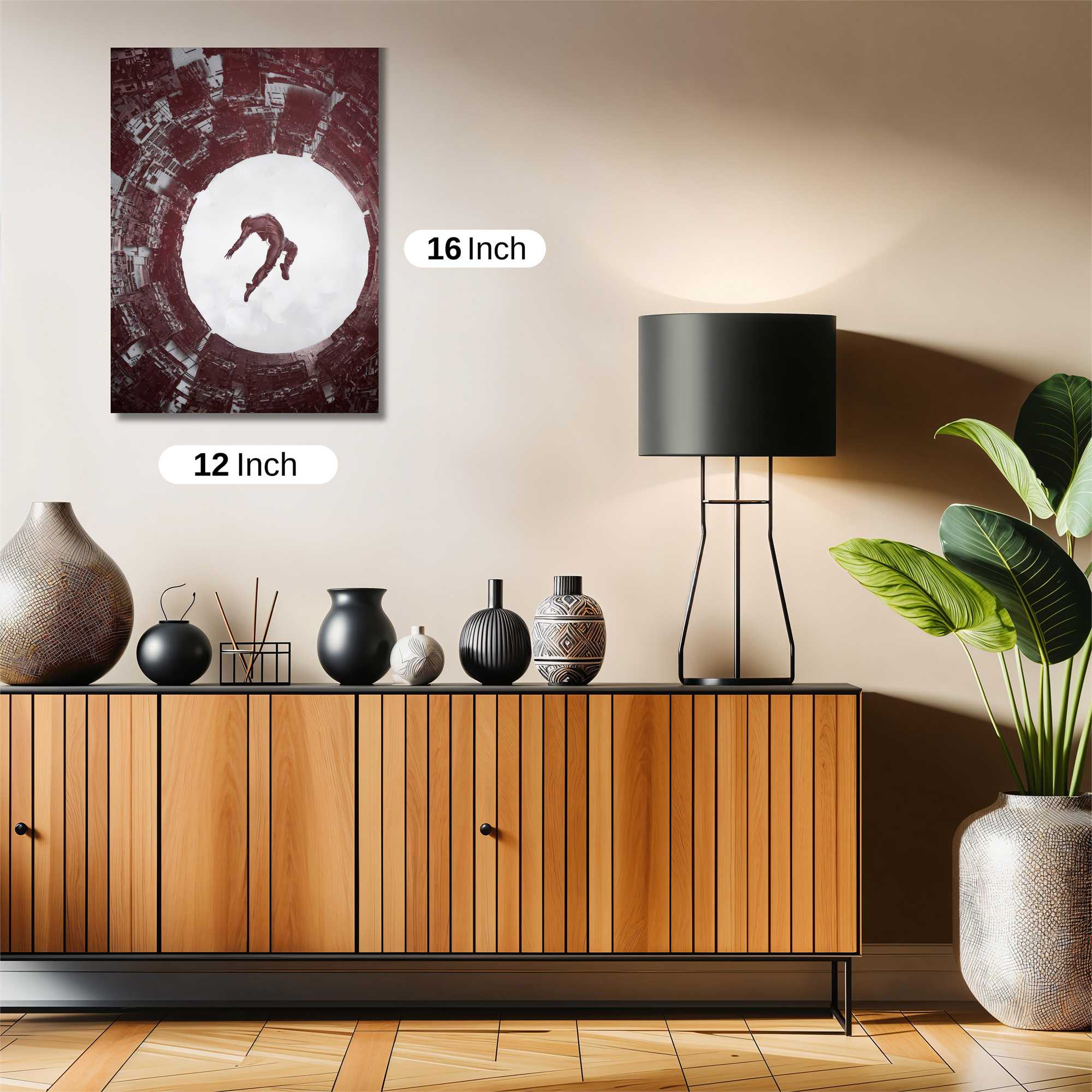 Diver Dreamscape Safe Wall Magnetic / M