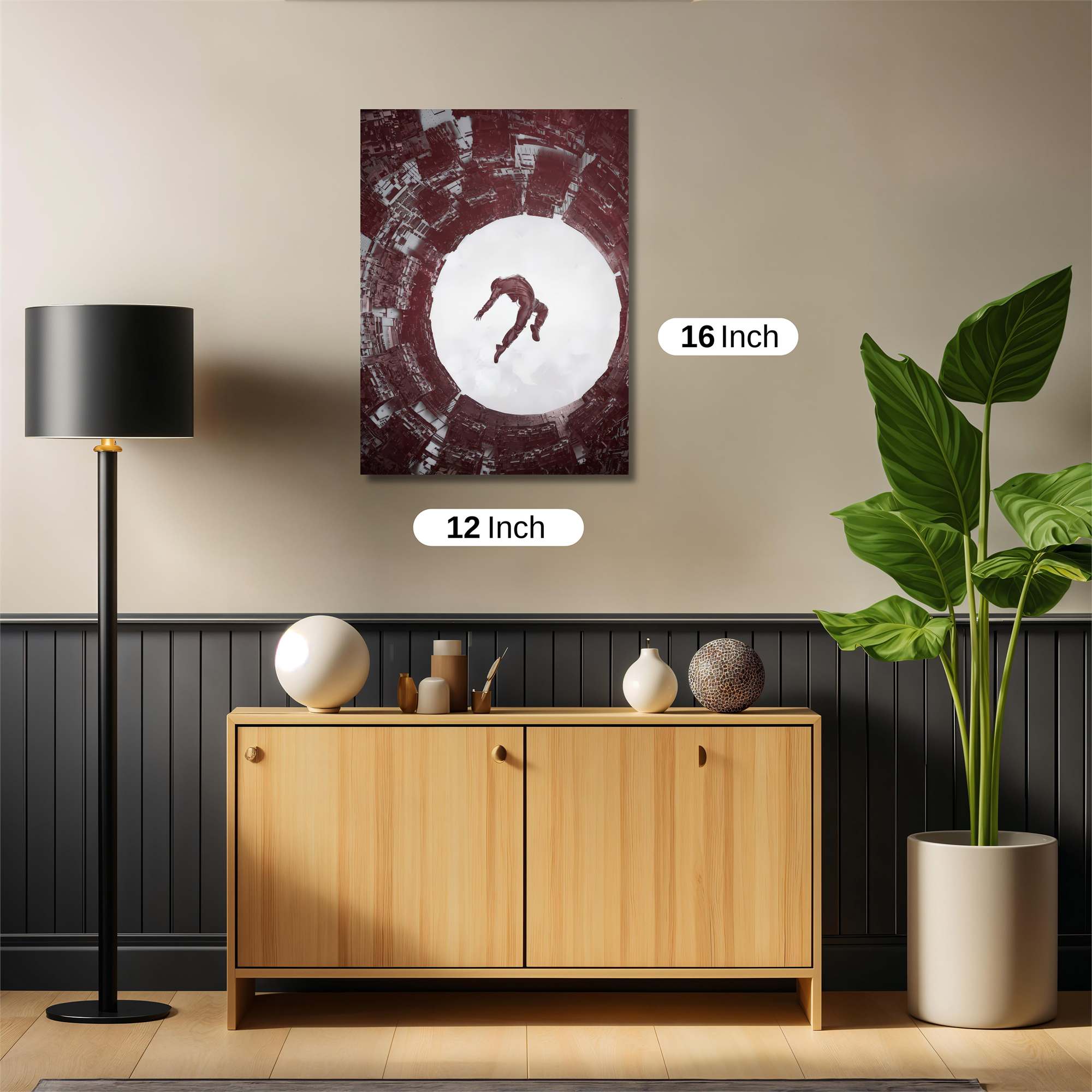 Diver Dreamscape Safe Wall Magnetic / M