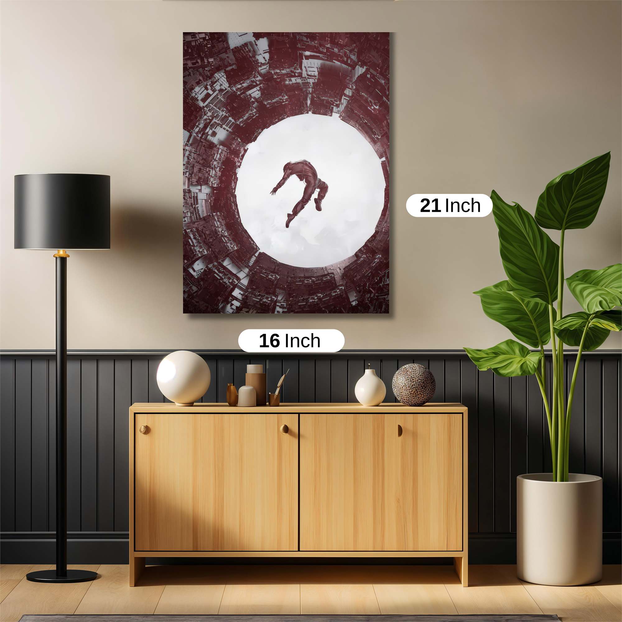 Diver Dreamscape Safe Wall Magnetic / M