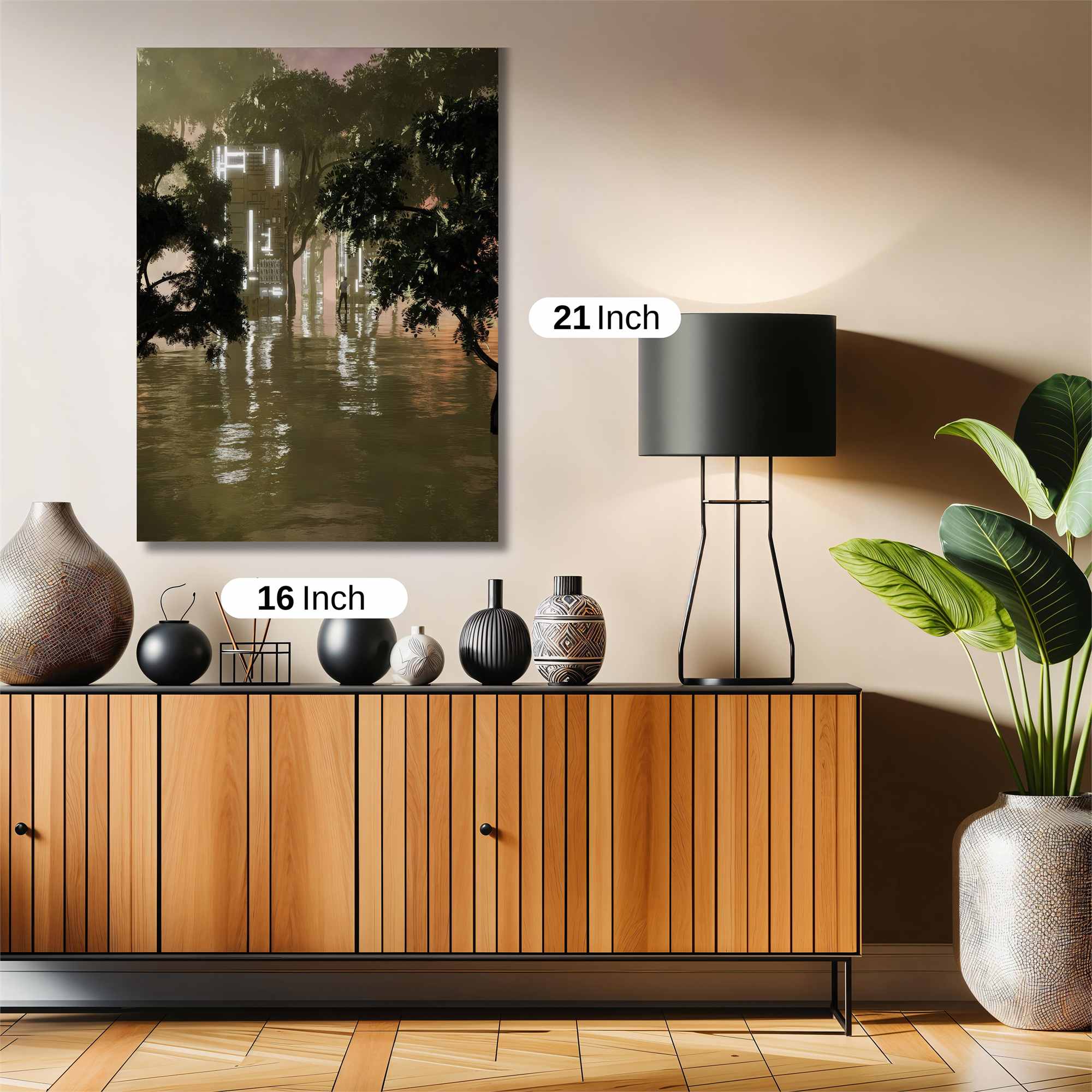 Flooded Serenity Safe Wall Magnetic / M