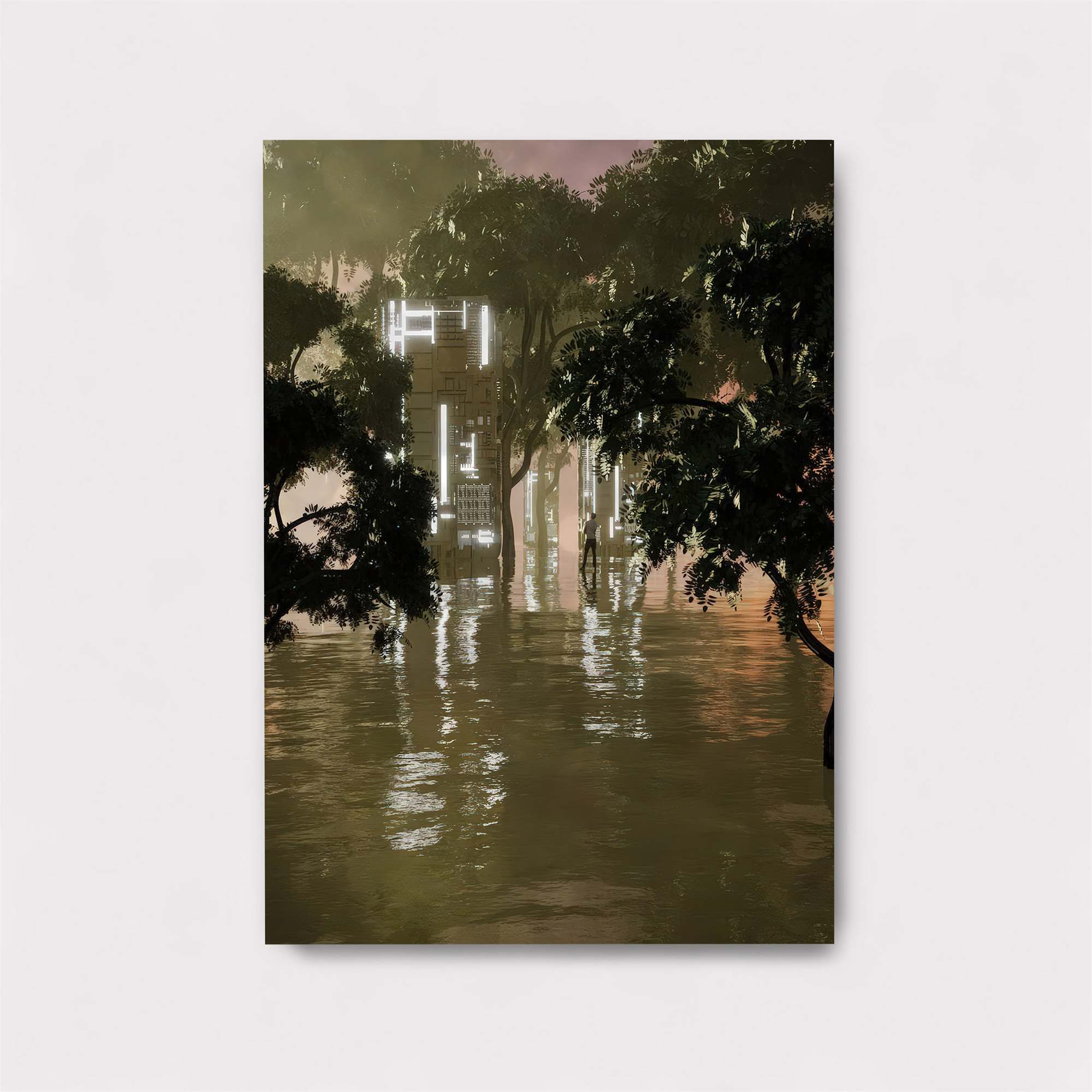 Flooded Serenity Safe Wall Magnetic / M