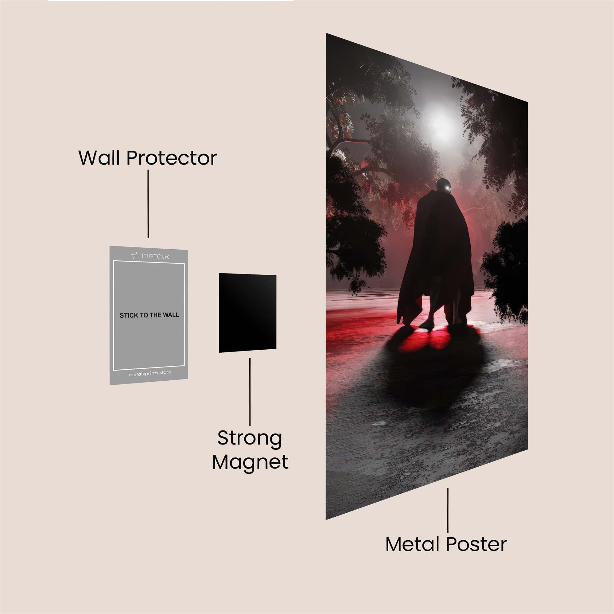Duo Eerie Safe Wall Magnetic / M