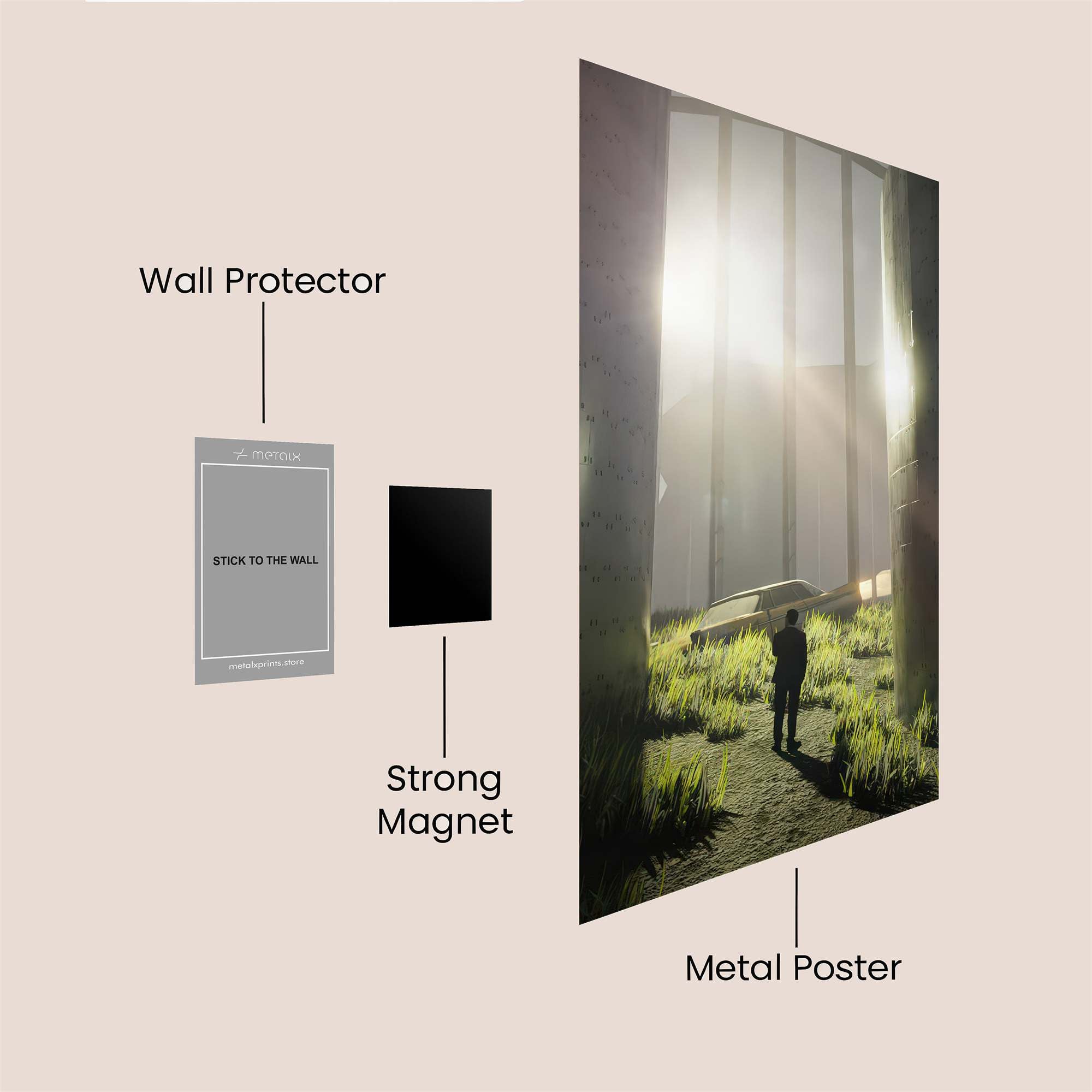 Gateway Serene Safe Wall Magnetic / M