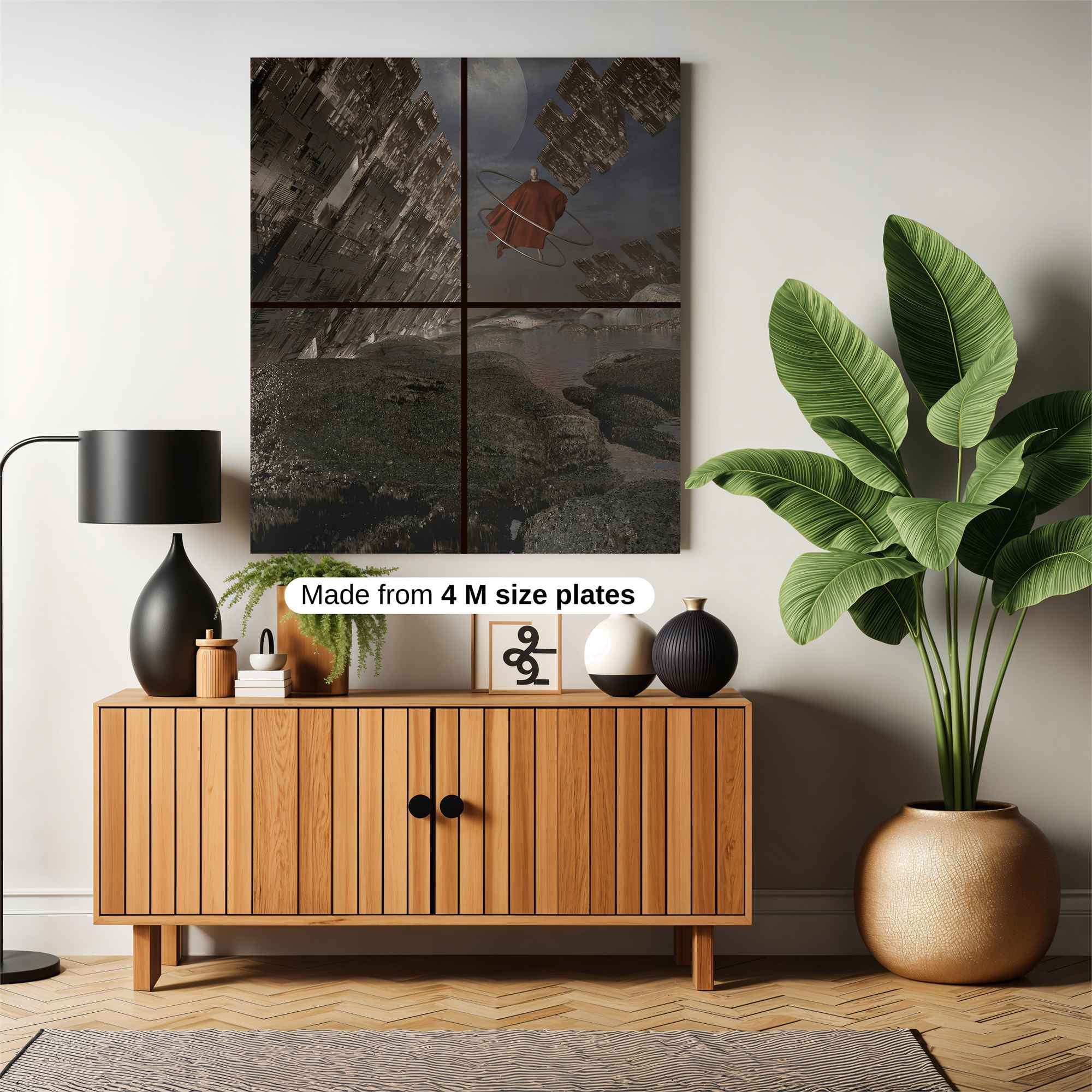 Monk Drifting Safe Wall Magnetic / M
