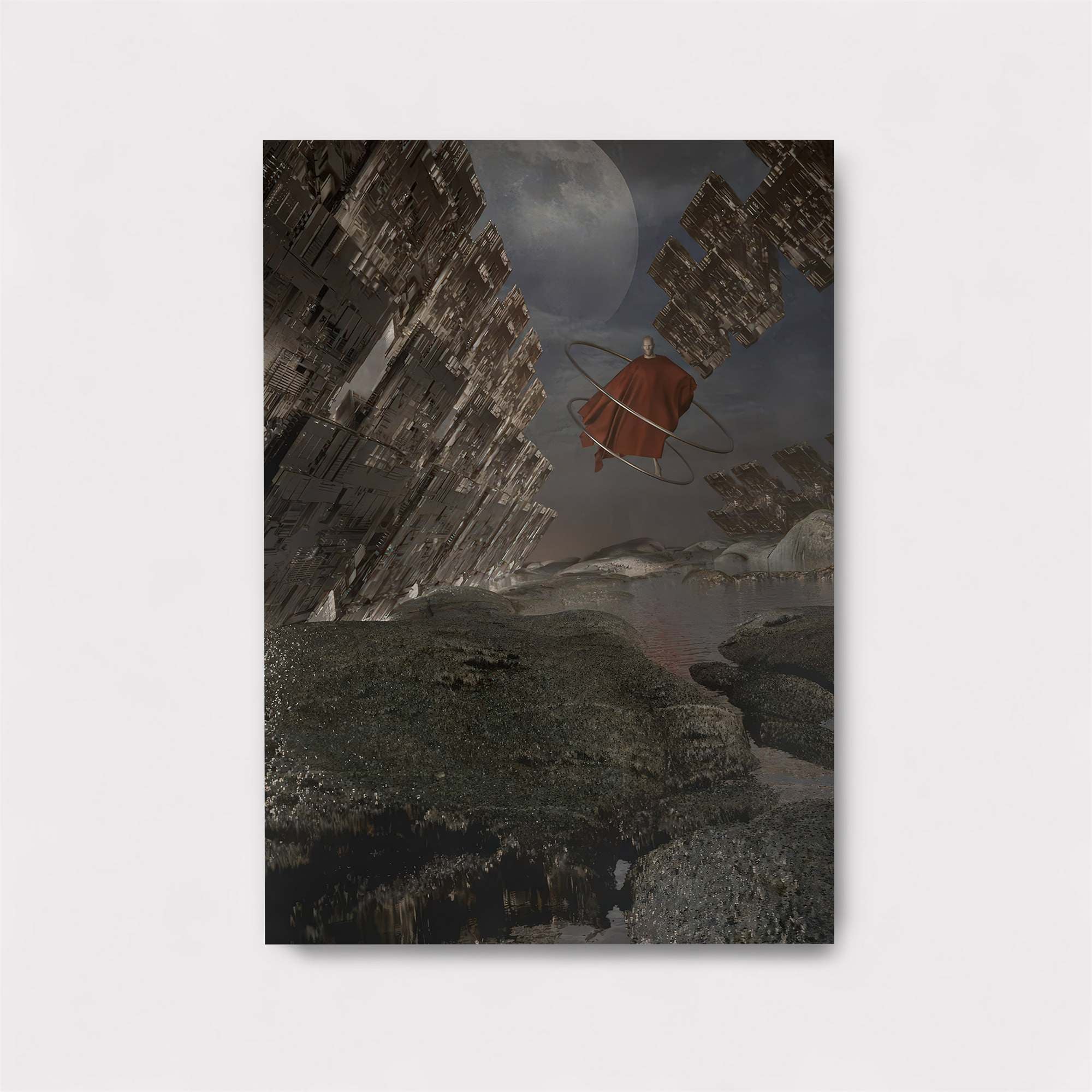Monk Drifting Safe Wall Magnetic / M