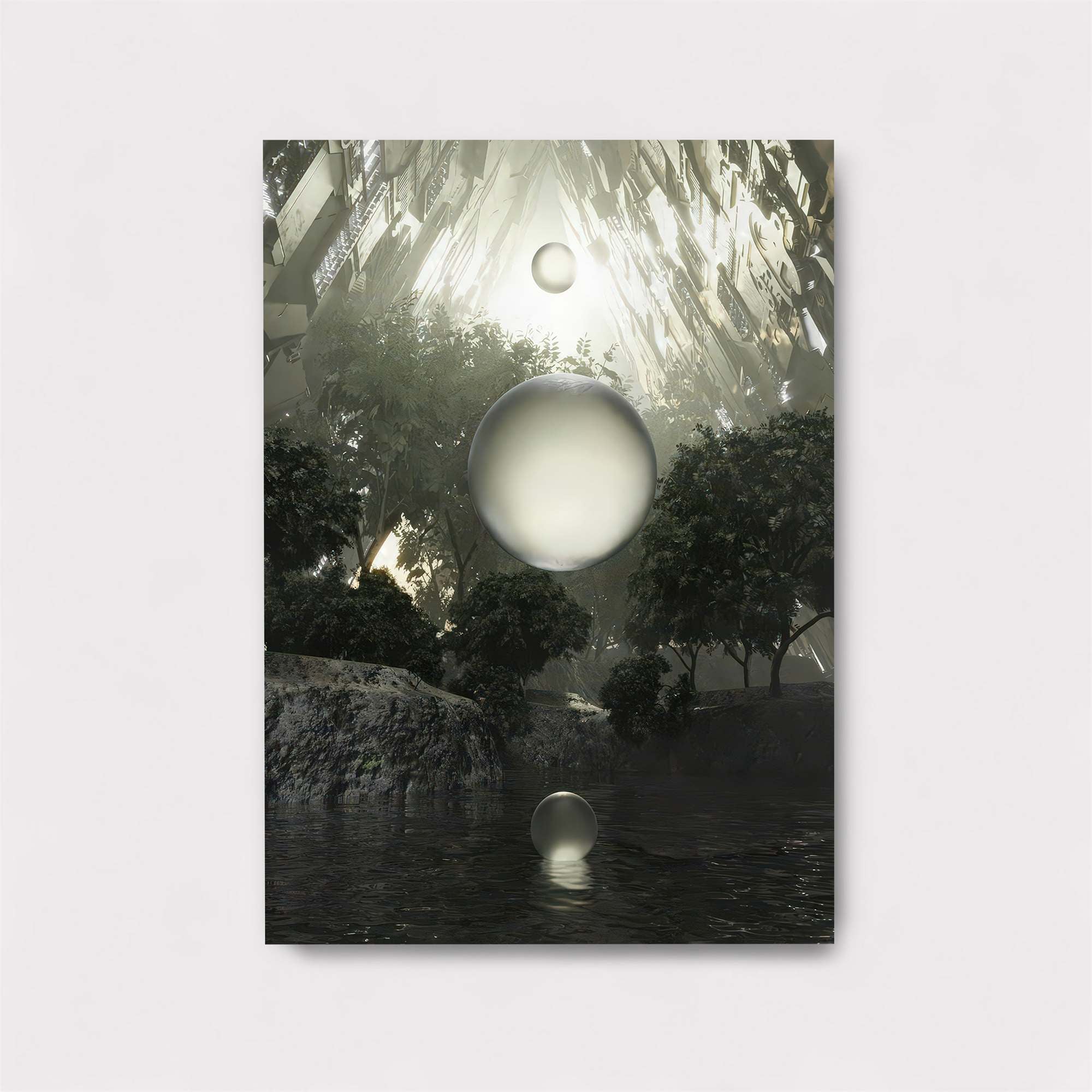 Spheres Serene Safe Wall Magnetic / M