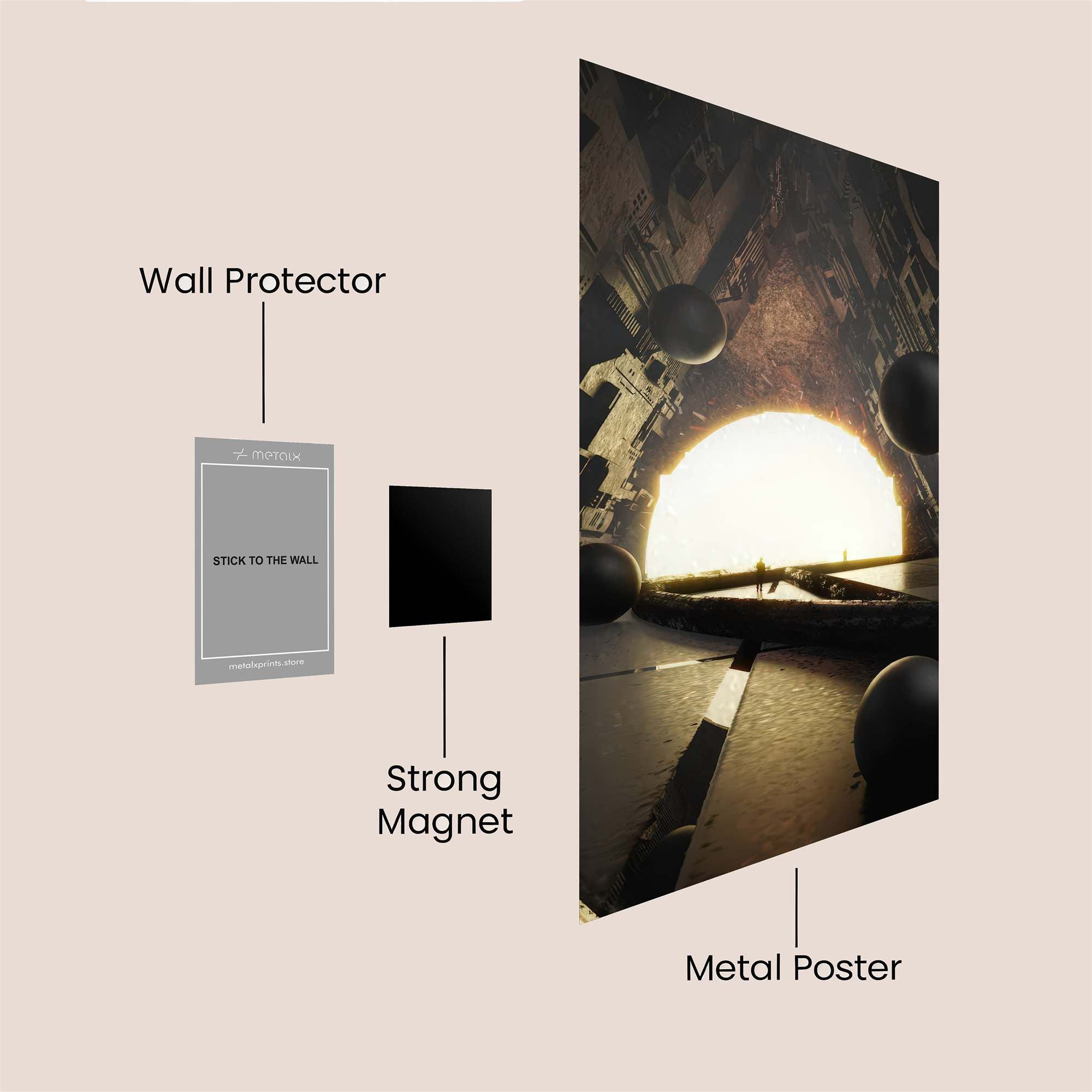 Gateway Radiant Safe Wall Magnetic / M