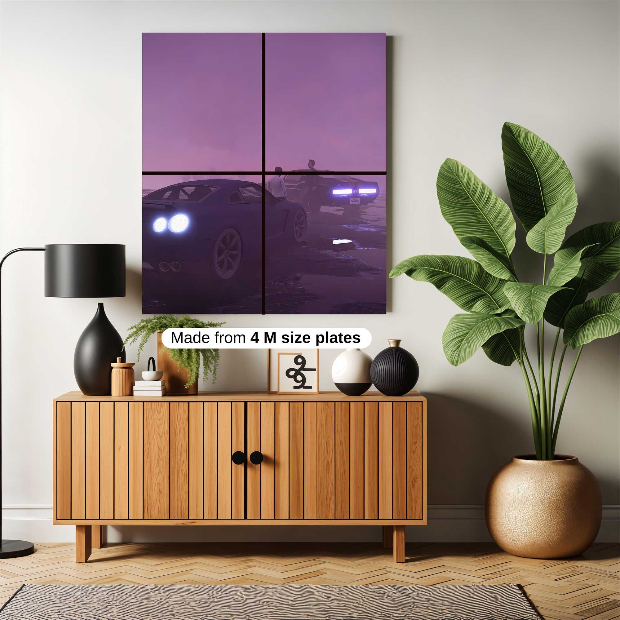 Night Duel Safe Wall Magnetic / M