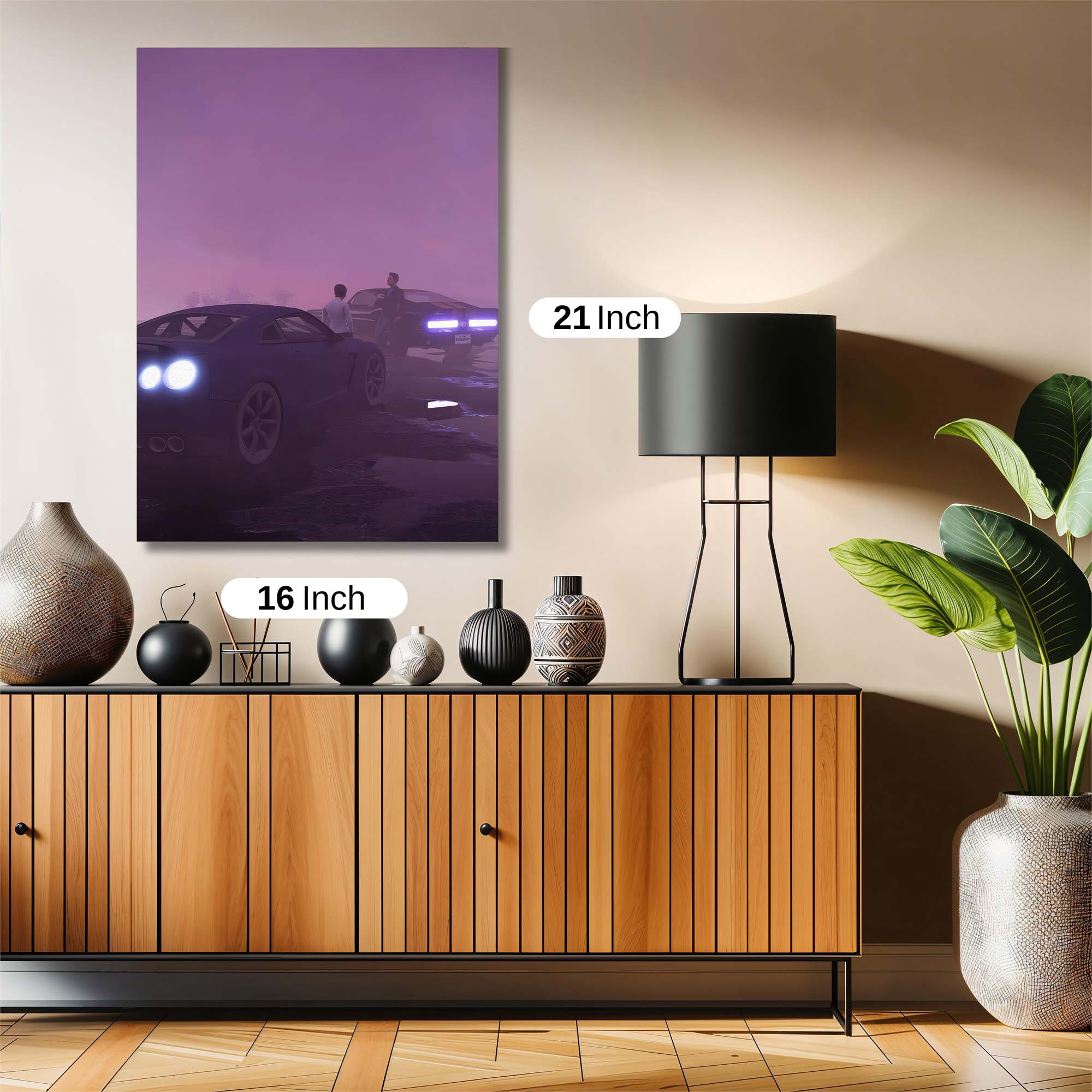 Night Duel Safe Wall Magnetic / M