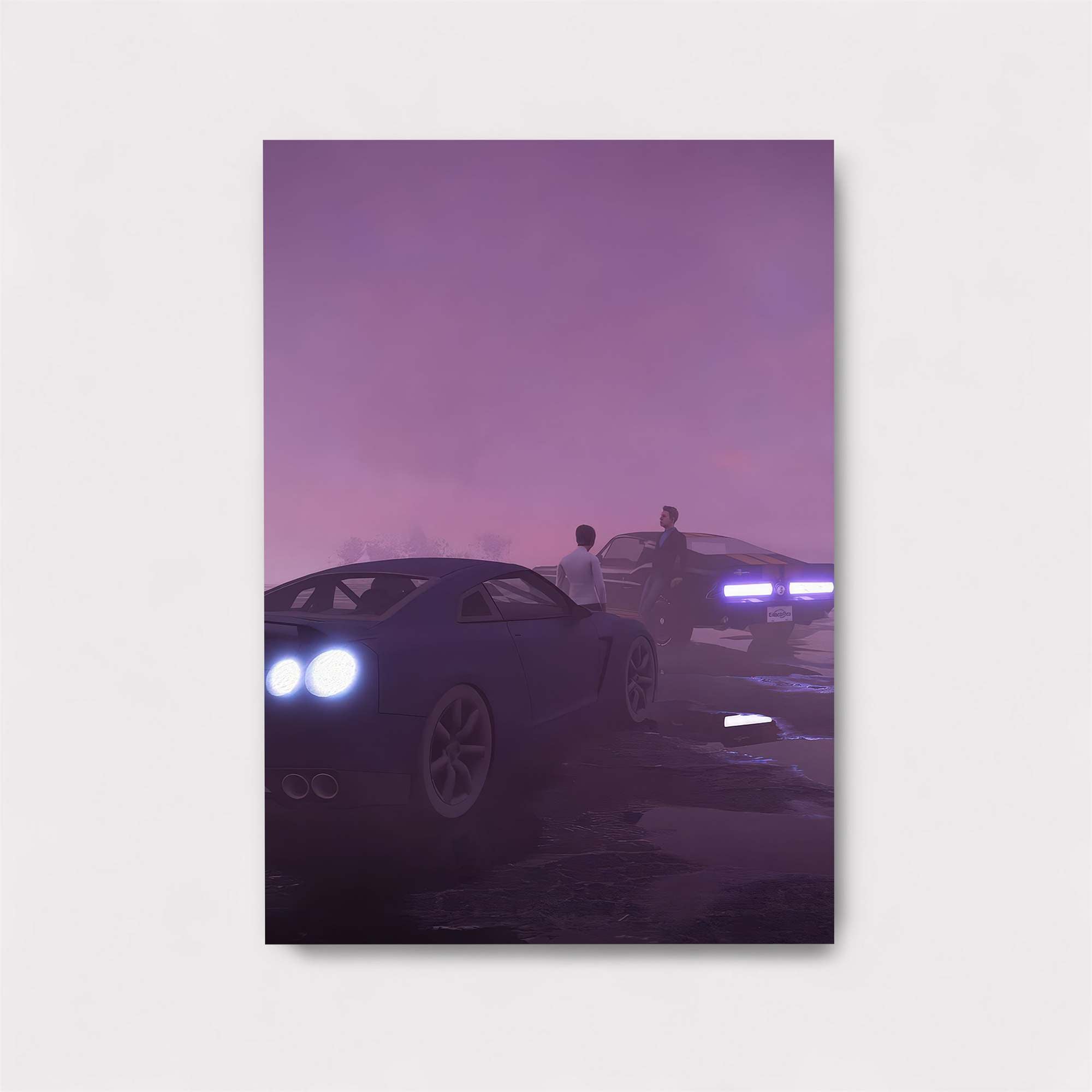 Night Duel Safe Wall Magnetic / M