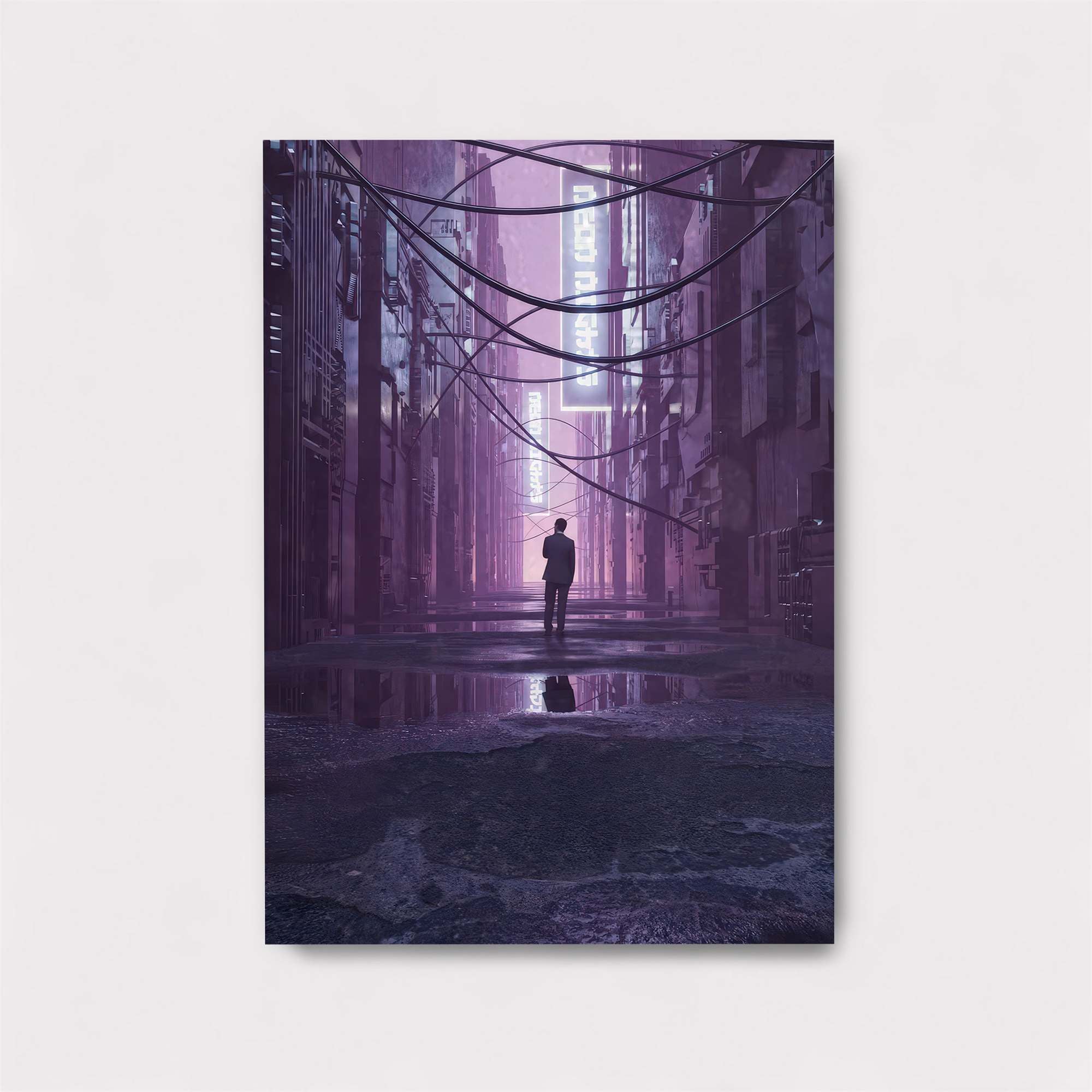 Neon Solitude Safe Wall Magnetic / M