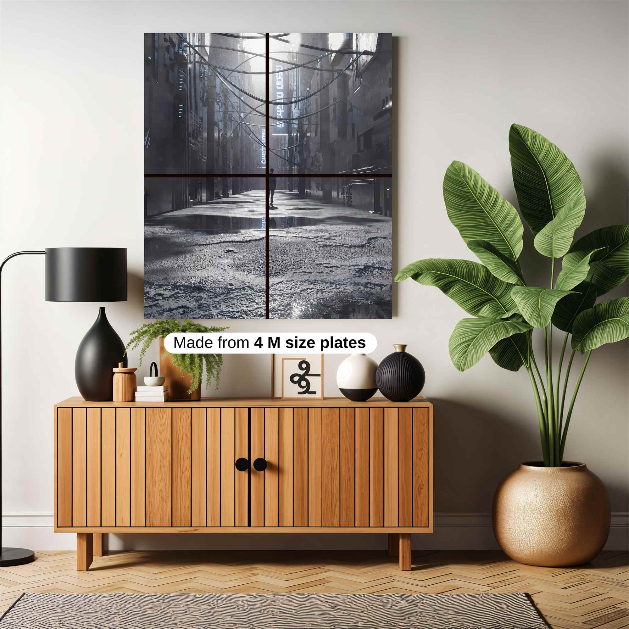 Cyberpunk Solitude Safe Wall Magnetic / M