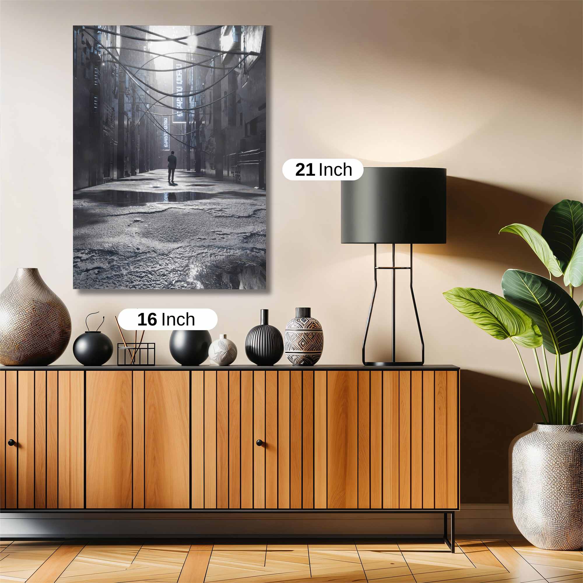 Cyberpunk Solitude Safe Wall Magnetic / M