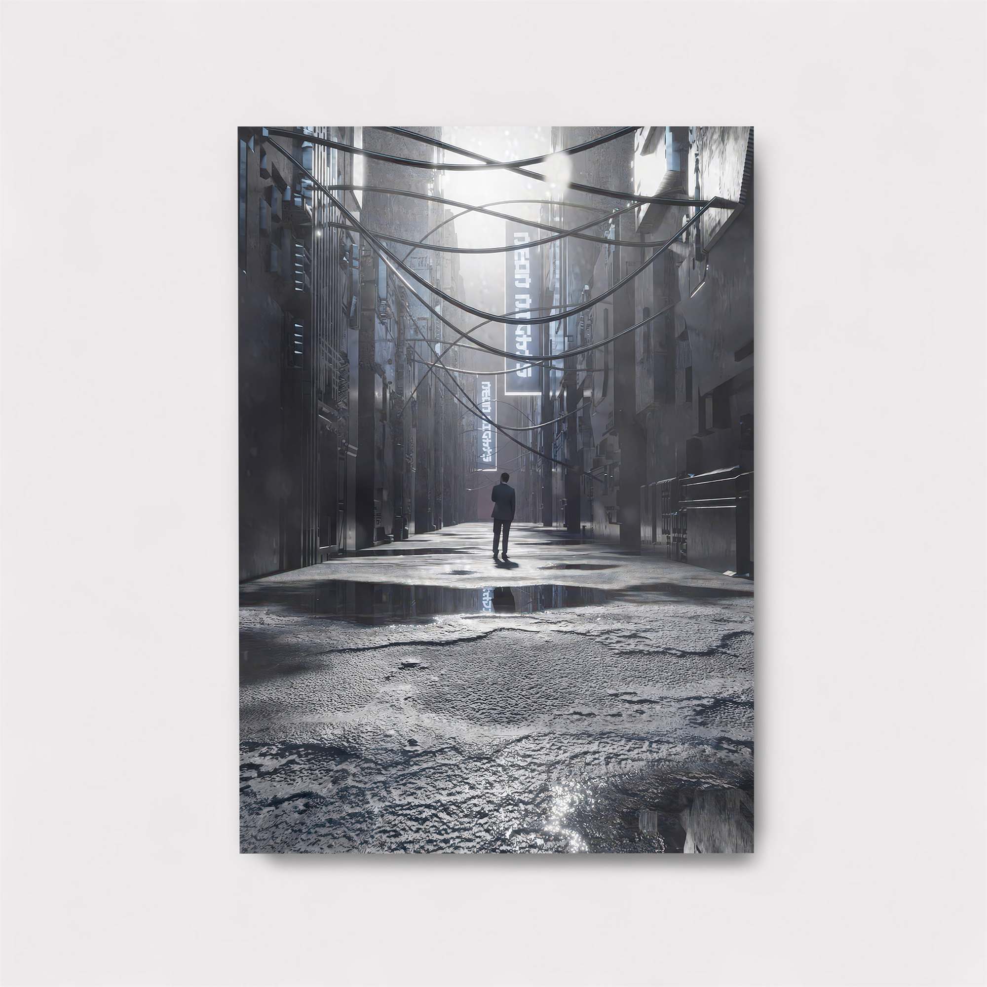 Cyberpunk Solitude Safe Wall Magnetic / M