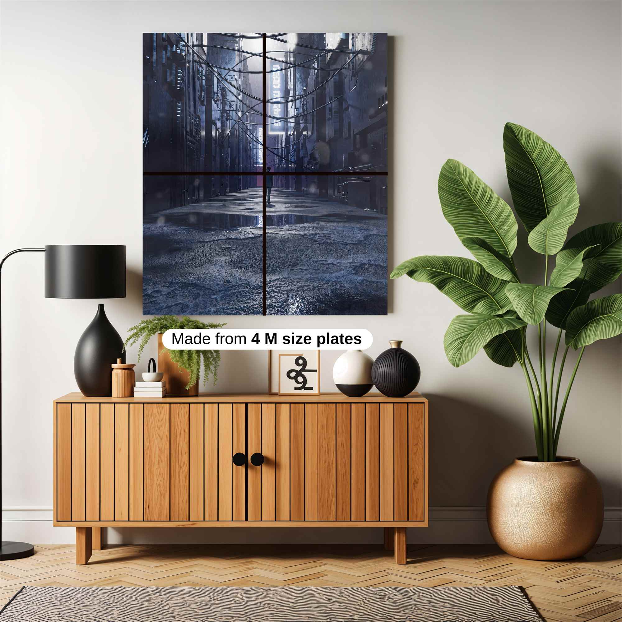 Cyberpunk Solitude Safe Wall Magnetic / M