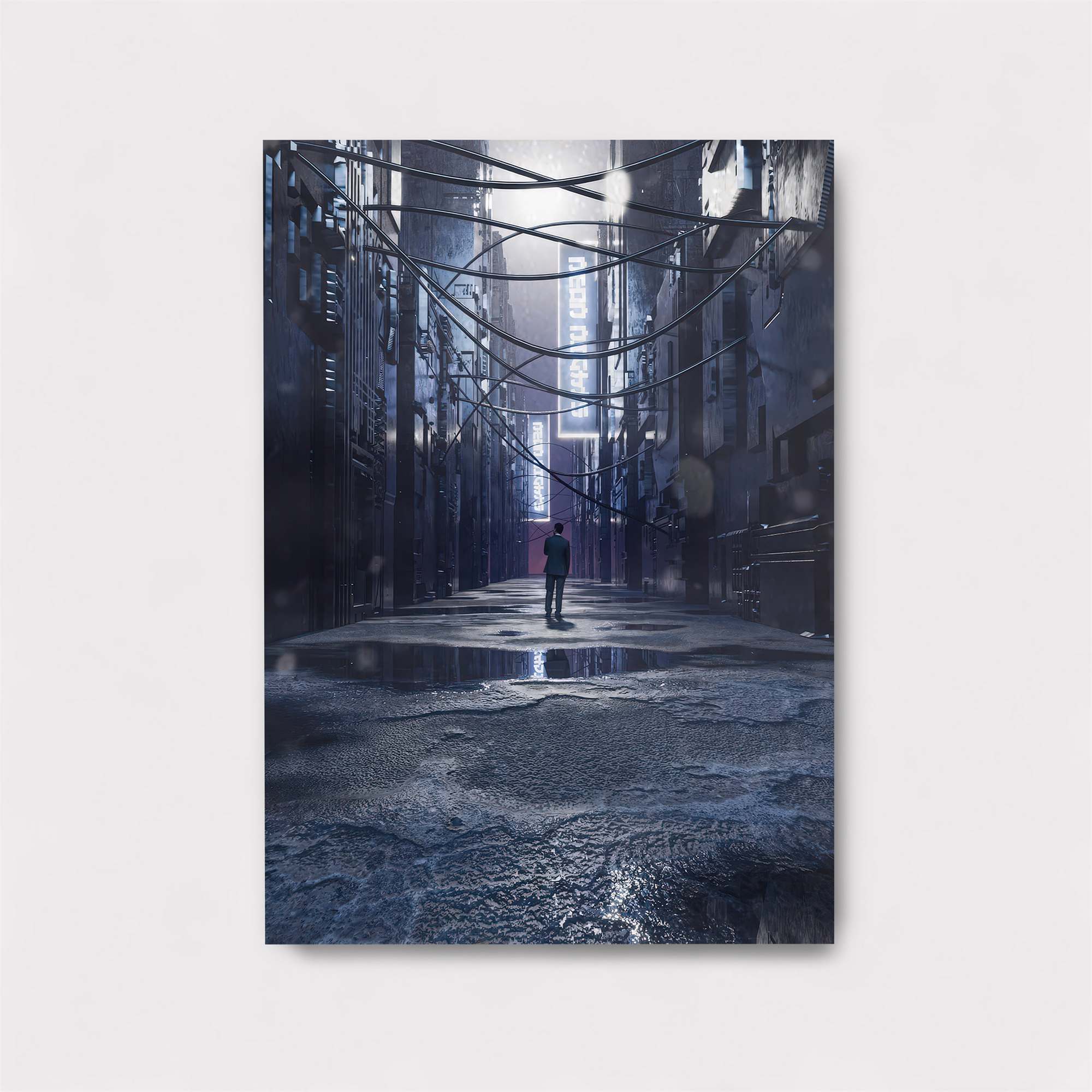 Cyberpunk Solitude Safe Wall Magnetic / M