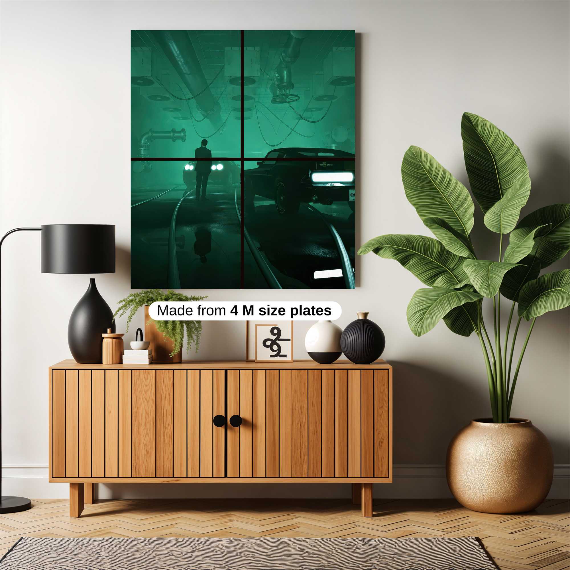 Neon Enigma Safe Wall Magnetic / M