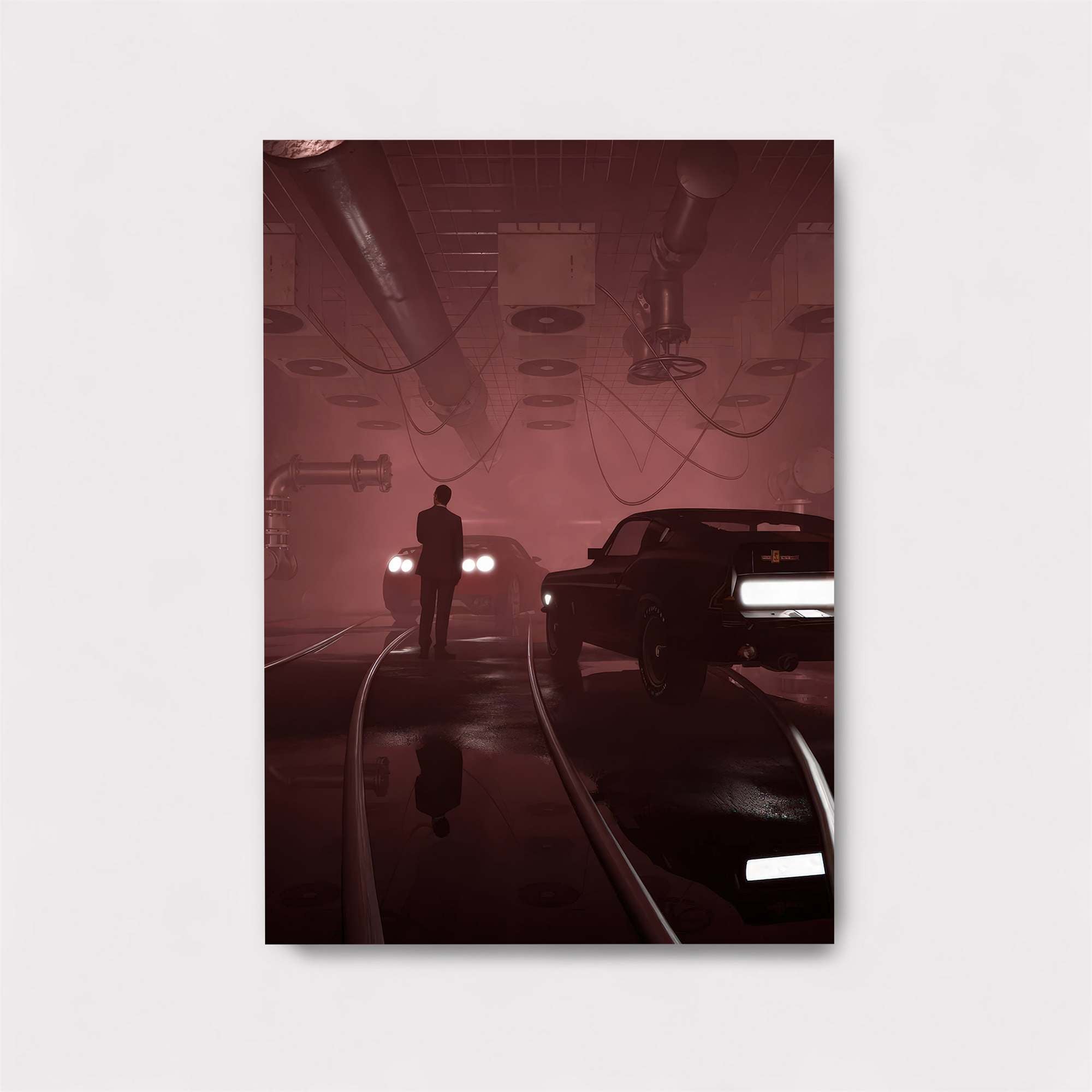 Neon Intrigue Safe Wall Magnetic / M