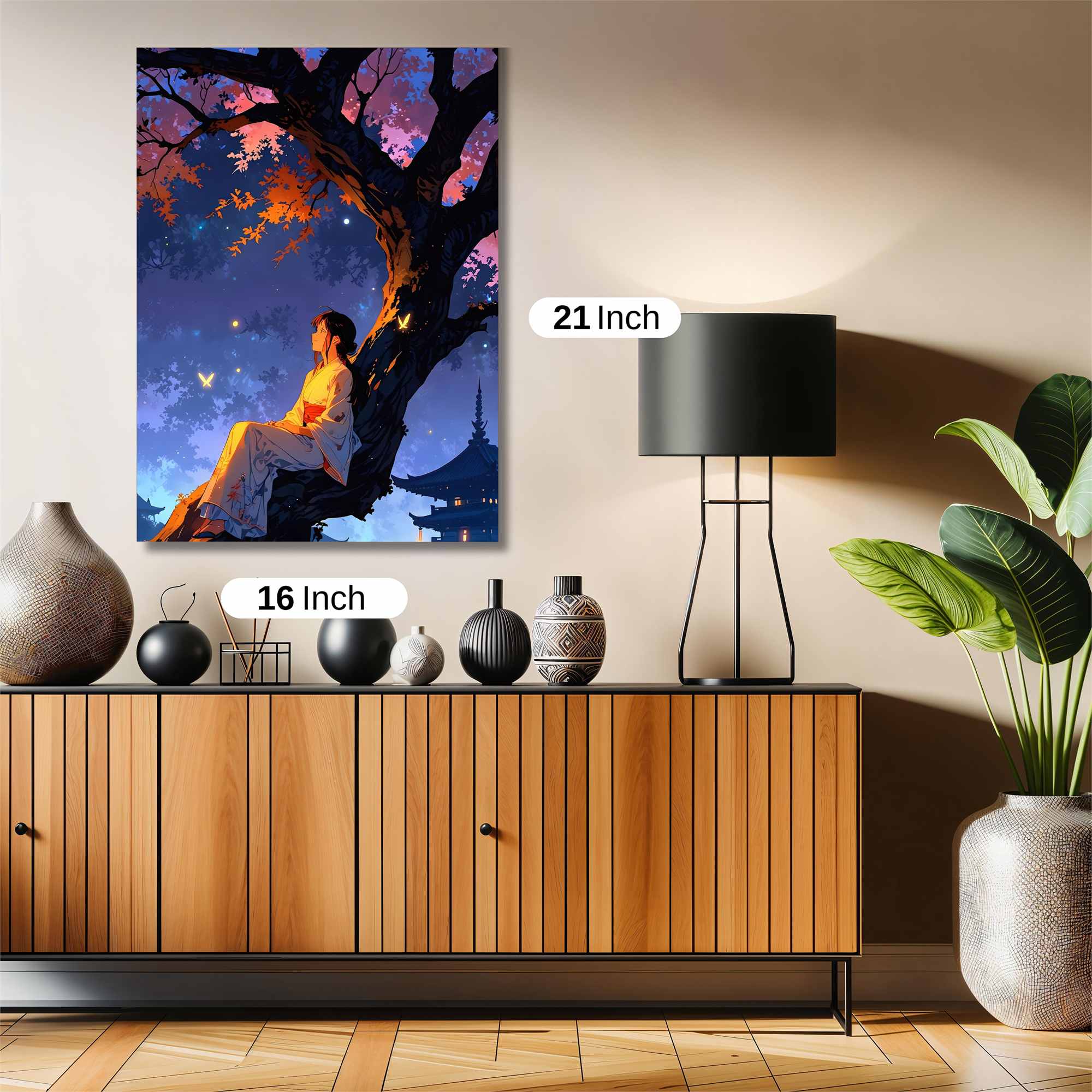 Moonlit Serenity Safe Wall Magnetic / M