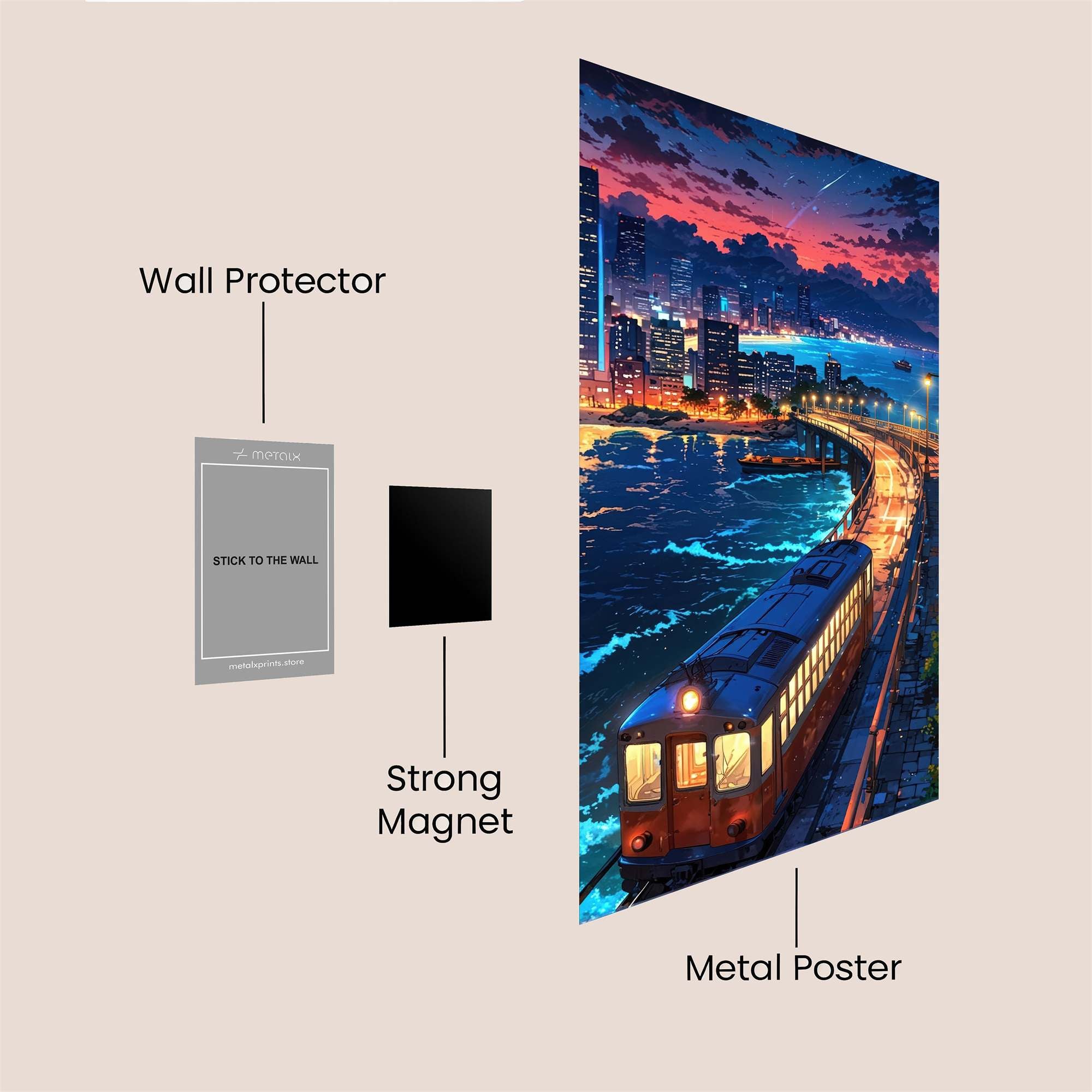 HongKong Serenity Safe Wall Magnetic / M