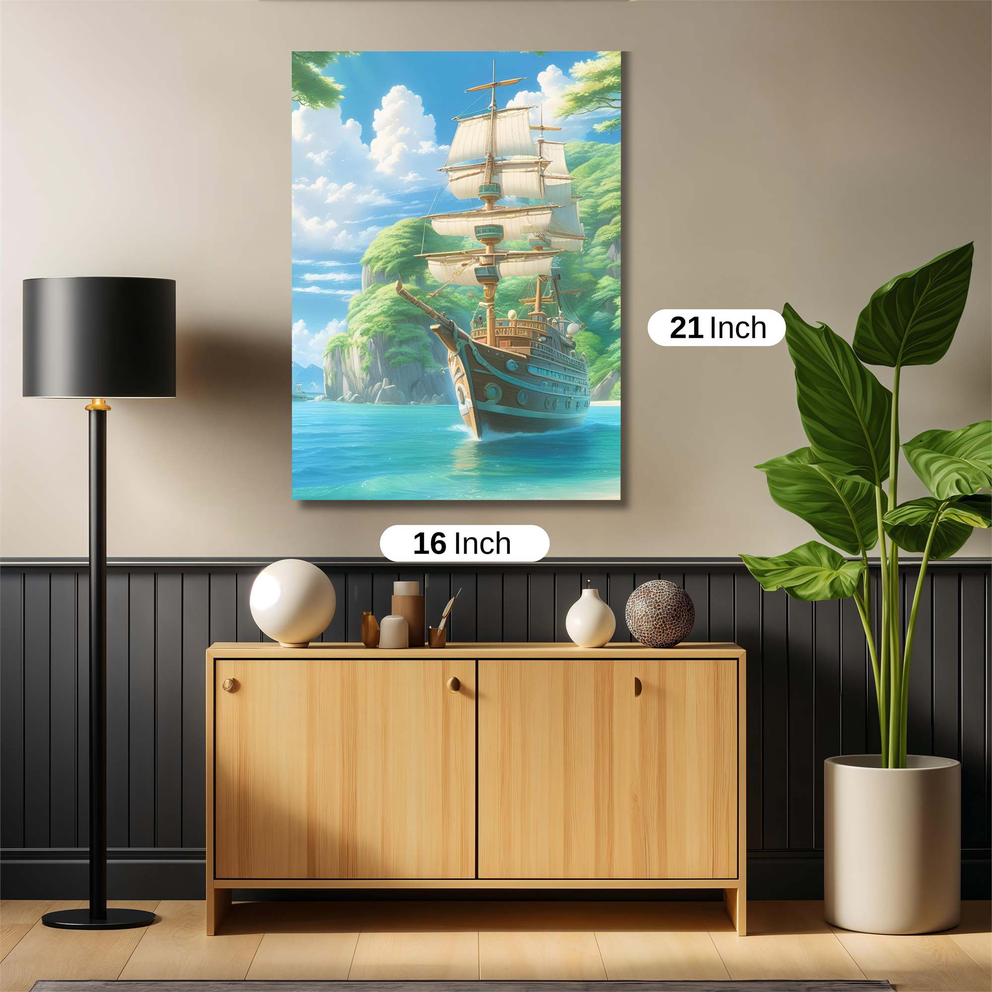 Serenity Sail Safe Wall Magnetic / M