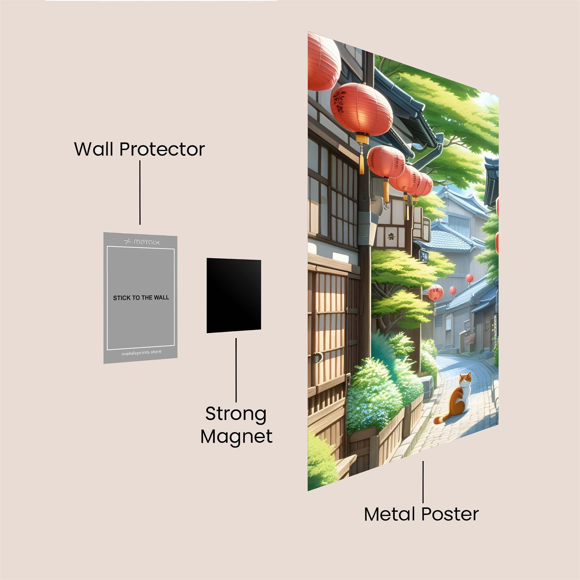 Lantern Serenity Safe Wall Magnetic / M