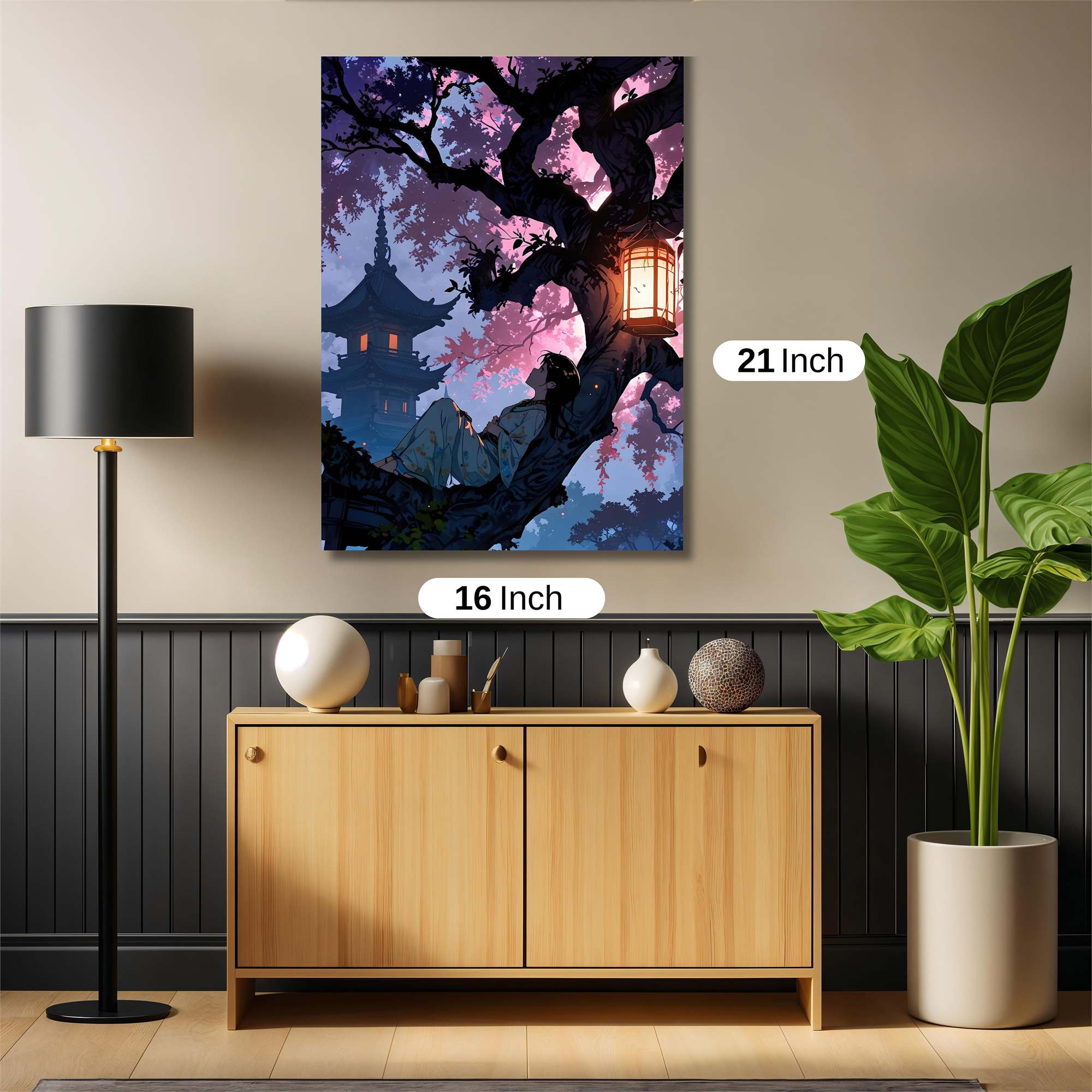 Pagoda Serenity Safe Wall Magnetic / M
