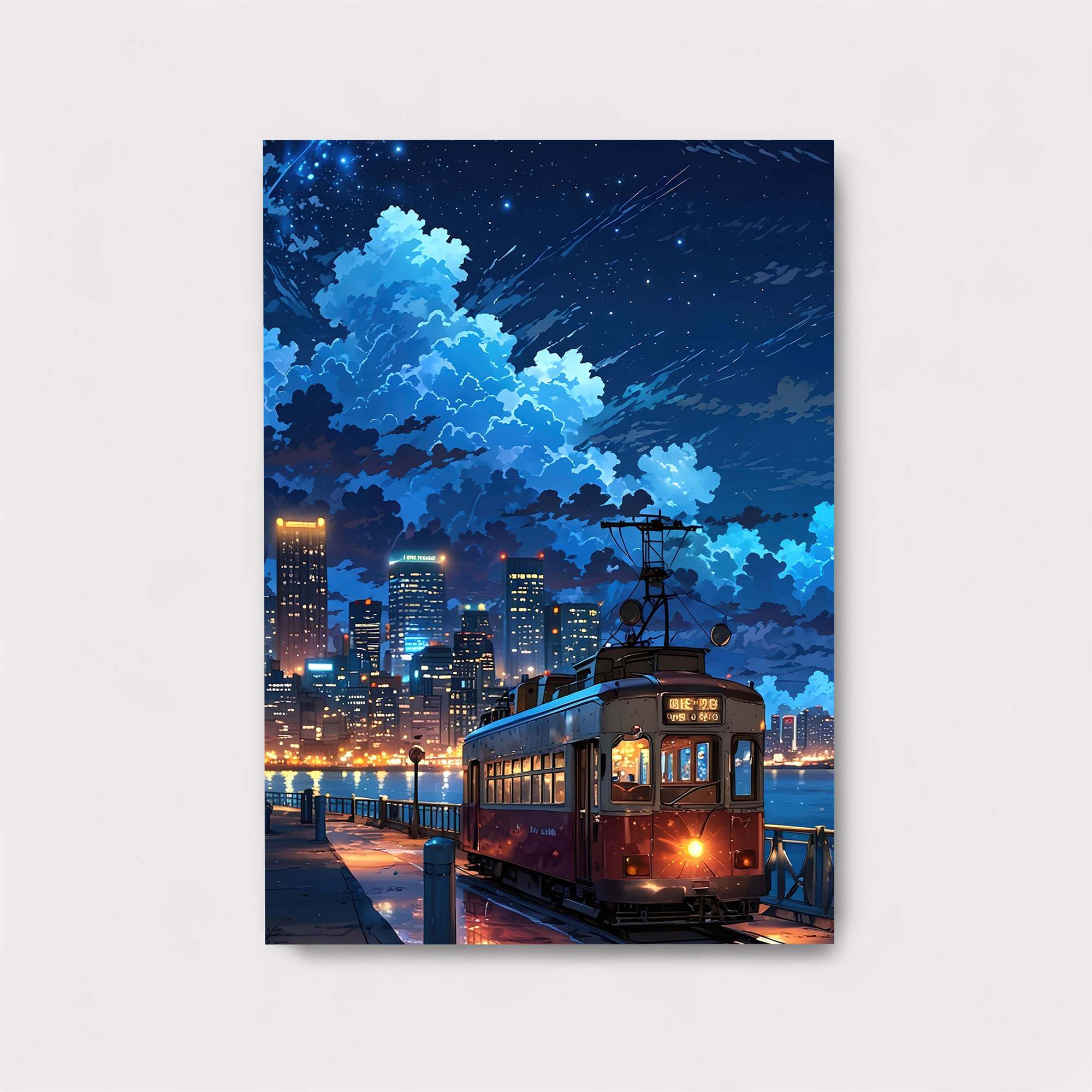 Tram Twilight Safe Wall Magnetic / M