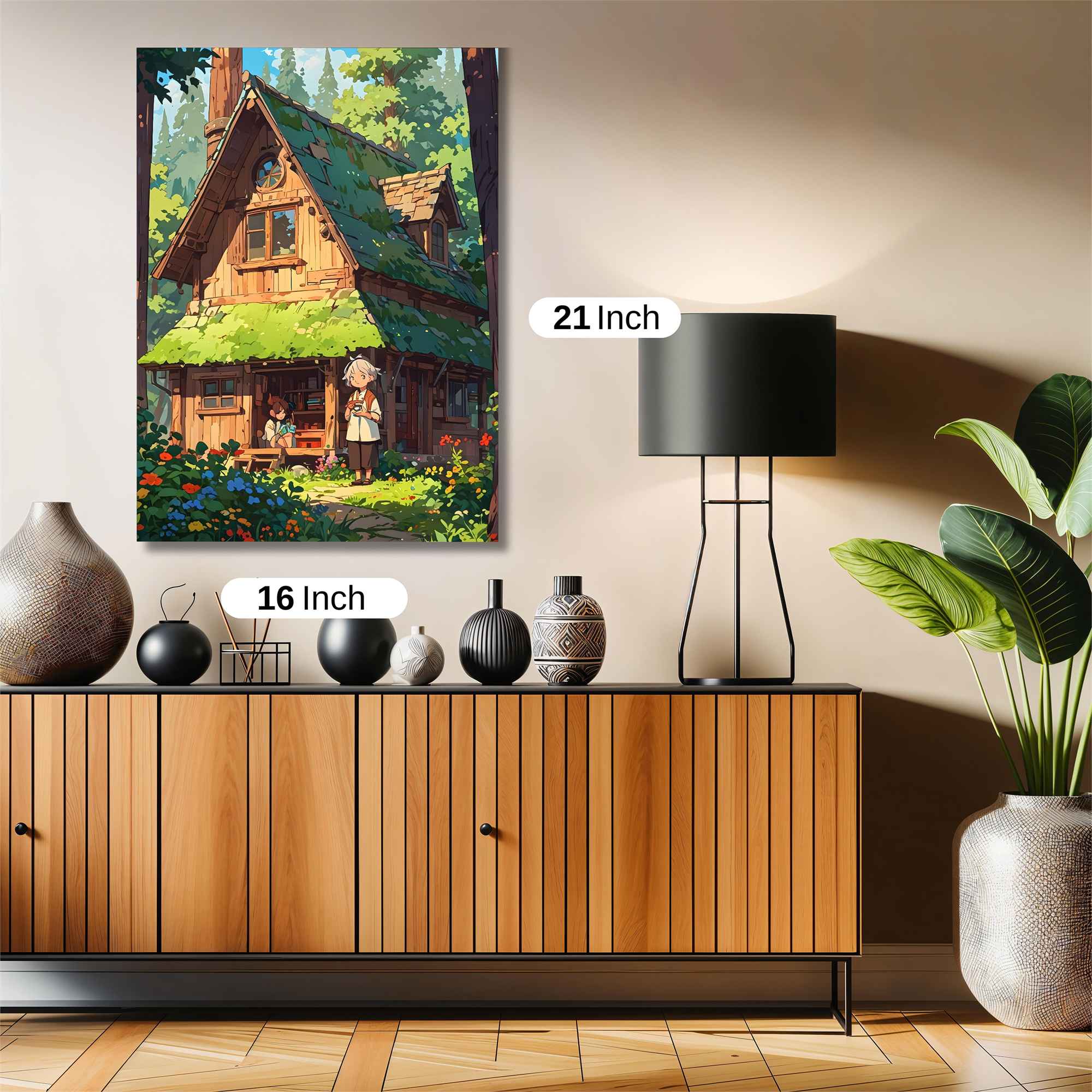 Forest Serenity Safe Wall Magnetic / M