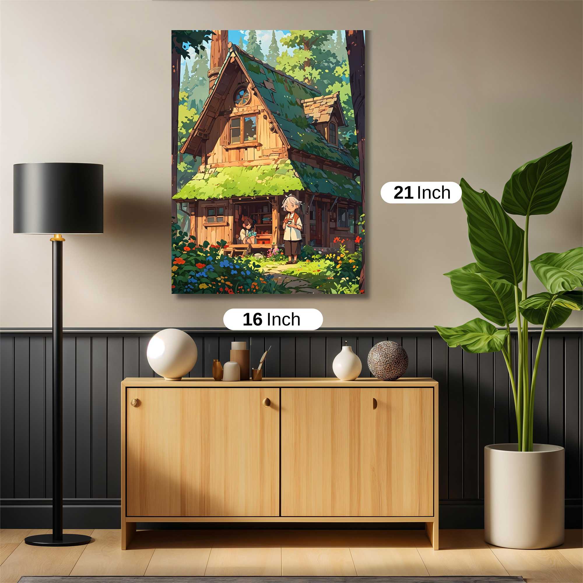 Forest Serenity Safe Wall Magnetic / M