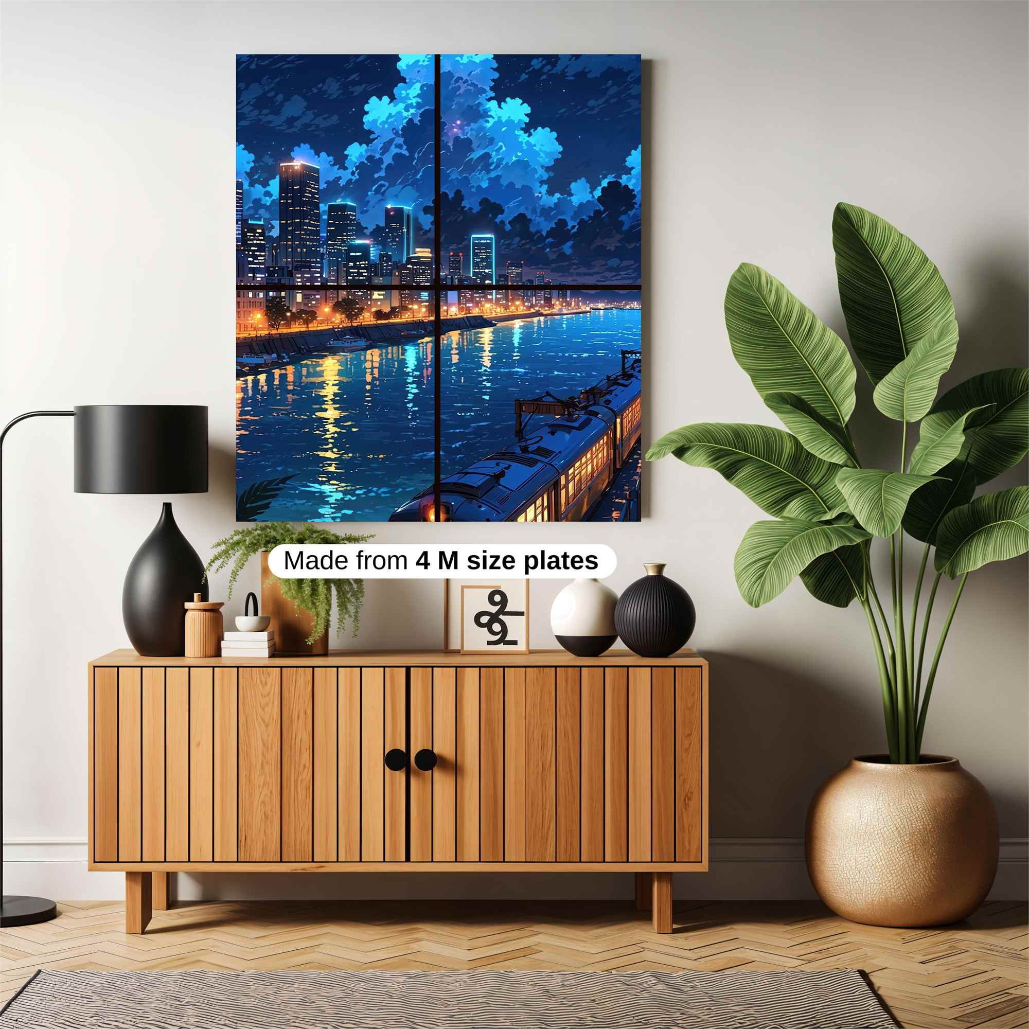 City Dreamscape Safe Wall Magnetic / M