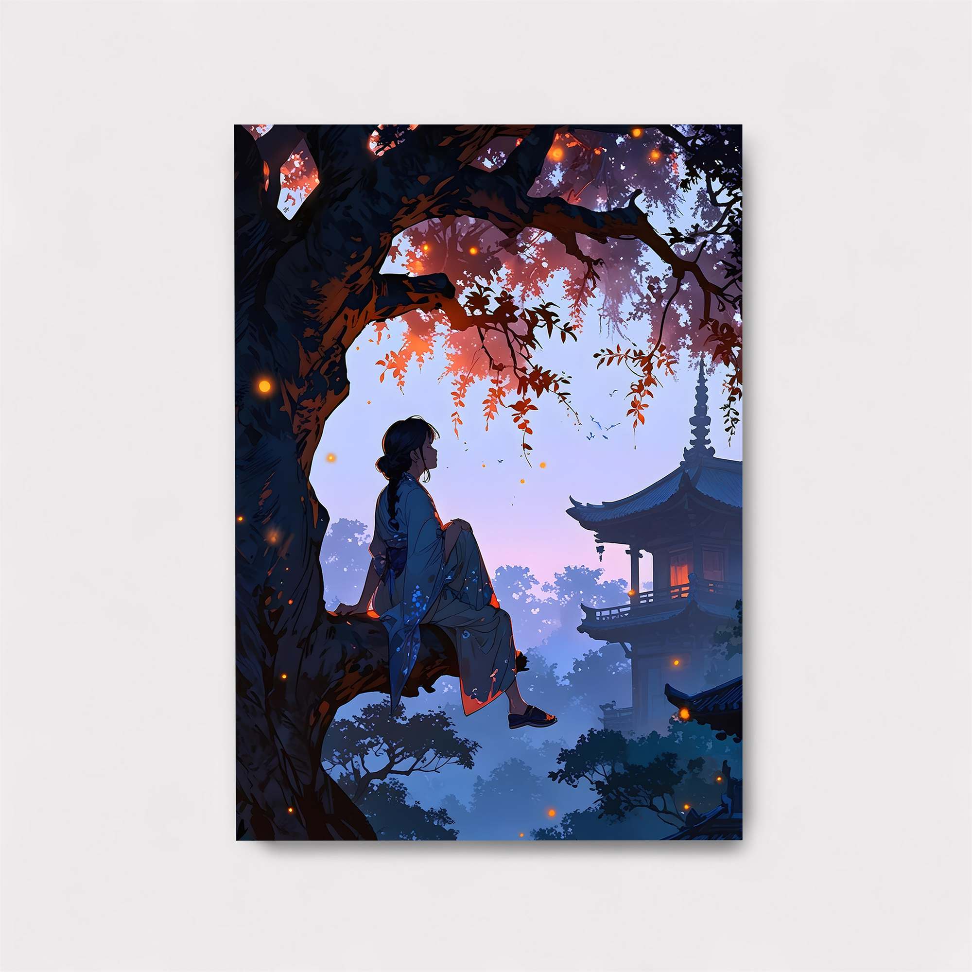 Moonlit Serenity Safe Wall Magnetic / M