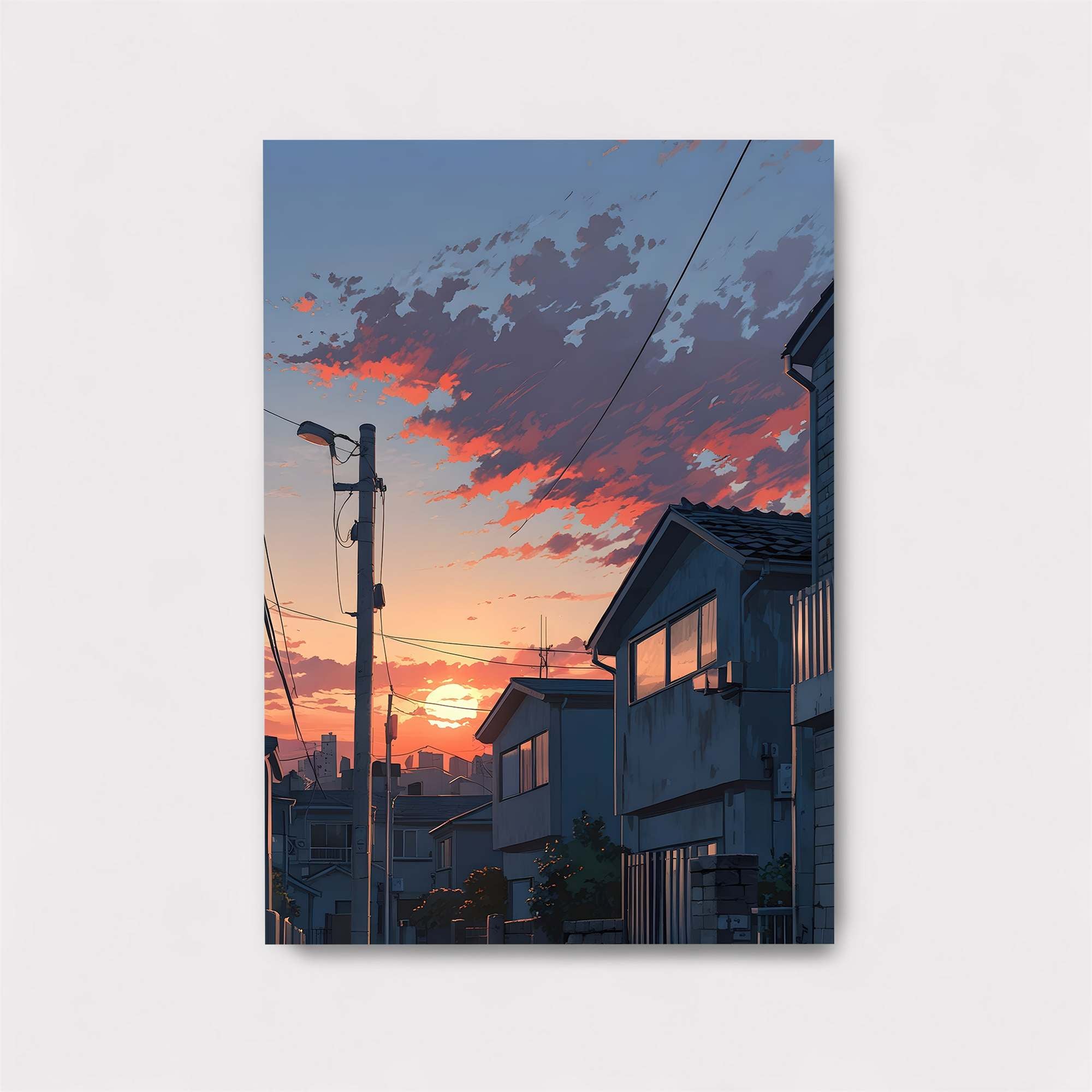 Sunset Serenity Safe Wall Magnetic / M
