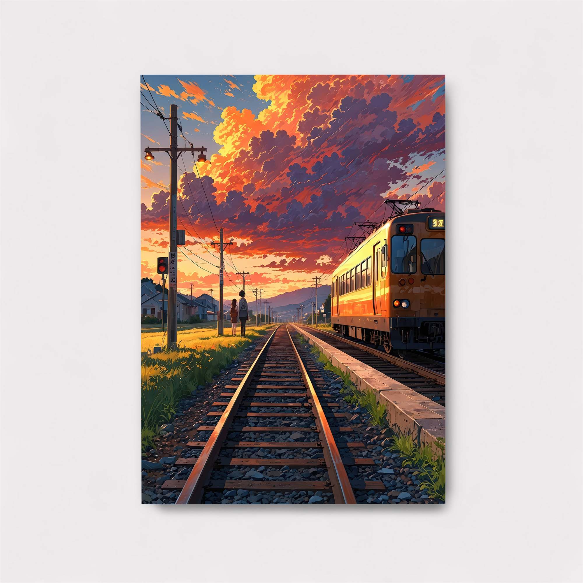 Sunset Serenity Safe Wall Magnetic / M