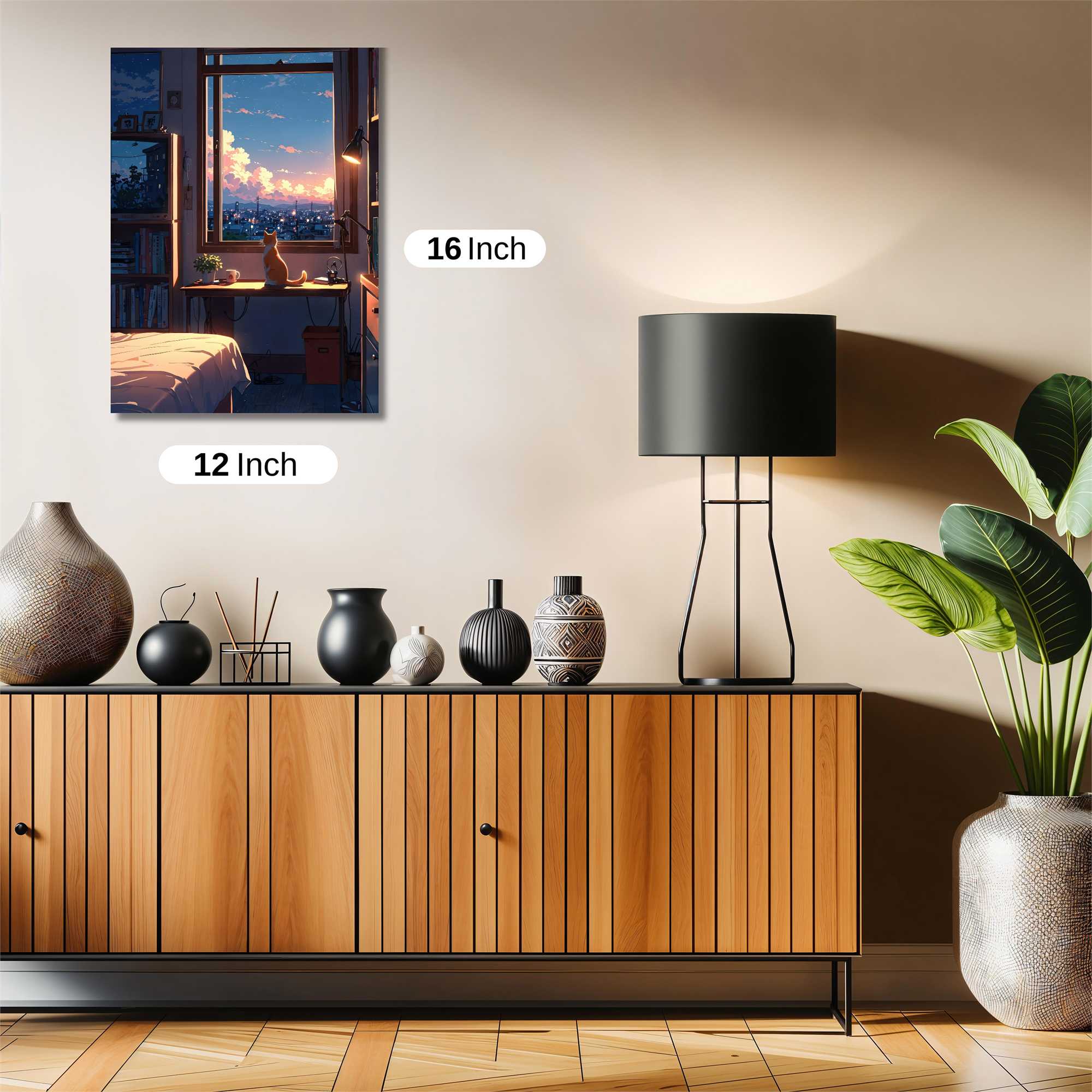 Cat Serenity Safe Wall Magnetic / M