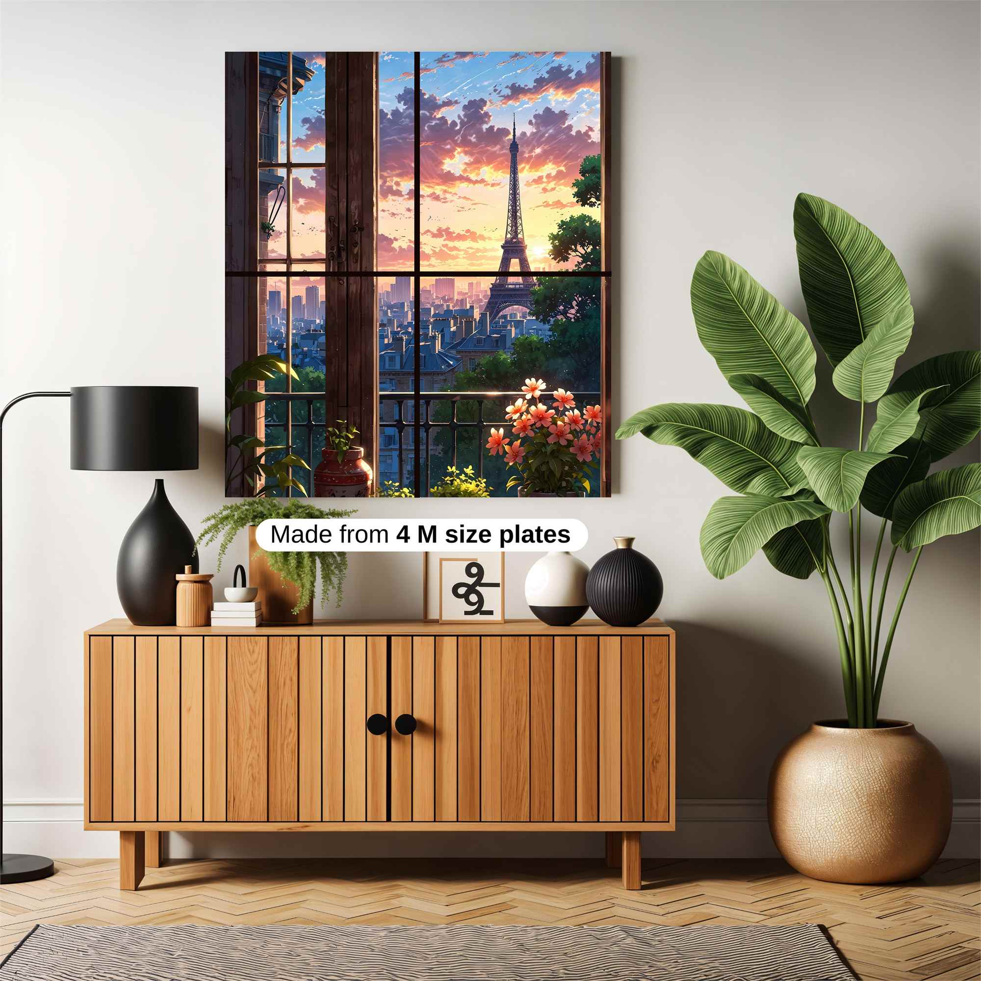 Eiffel Serenity Safe Wall Magnetic / M