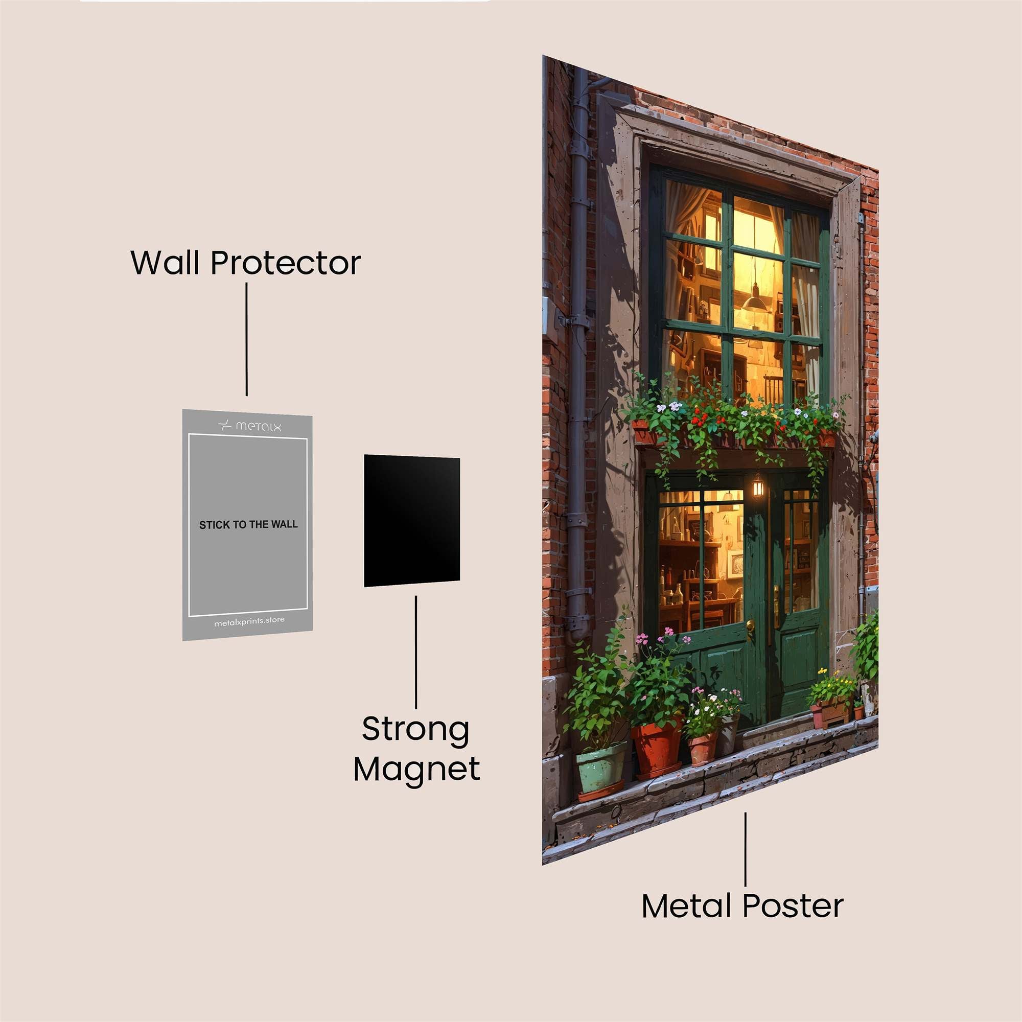 Cozy Haven Safe Wall Magnetic / M