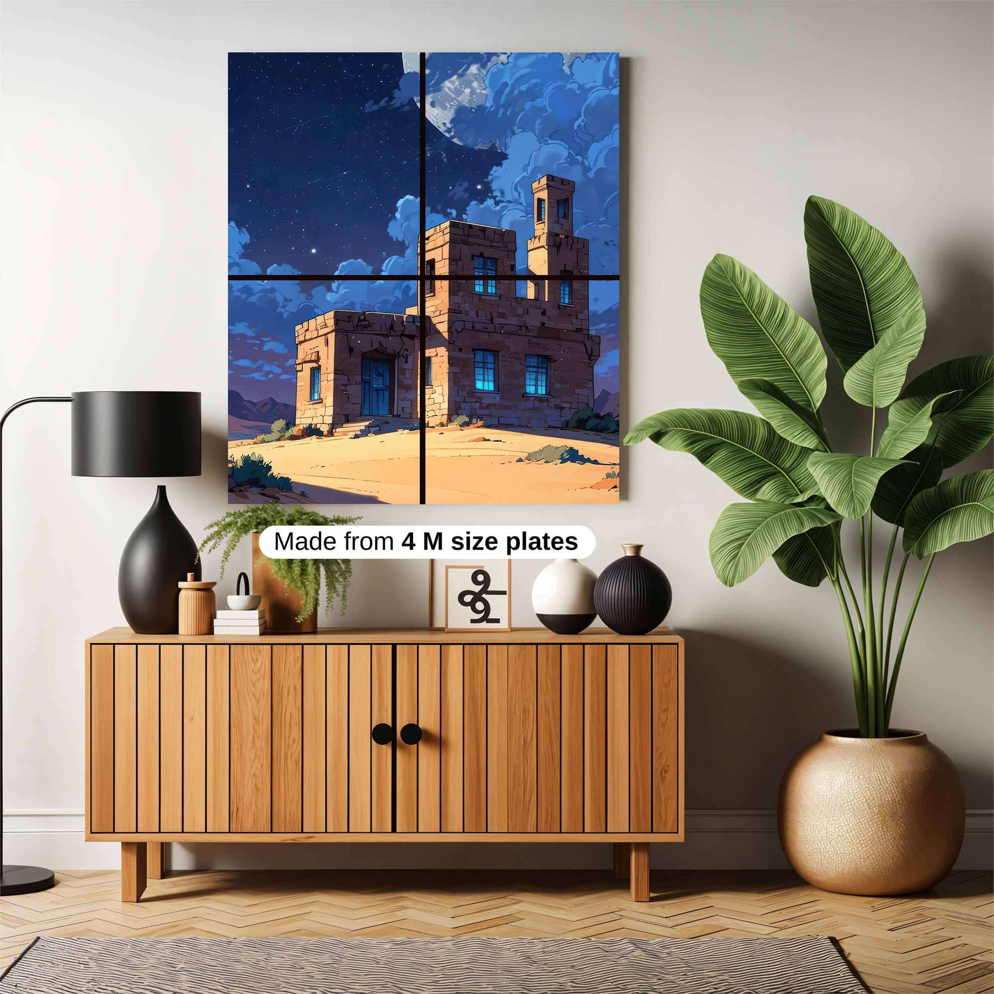 Desert Dreamscape Safe Wall Magnetic / M