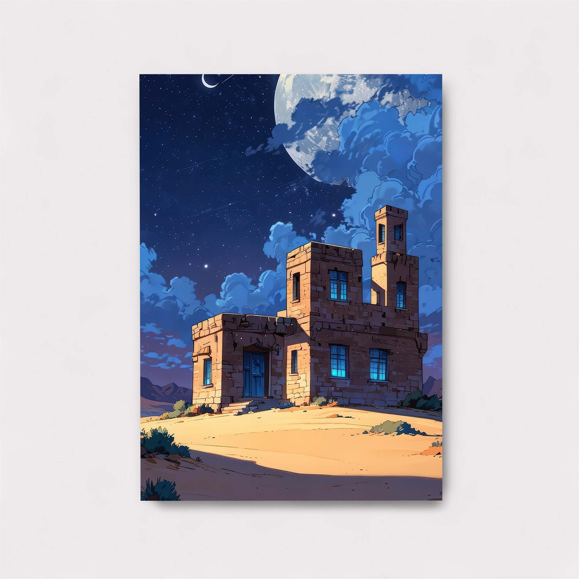 Desert Dreamscape Safe Wall Magnetic / M