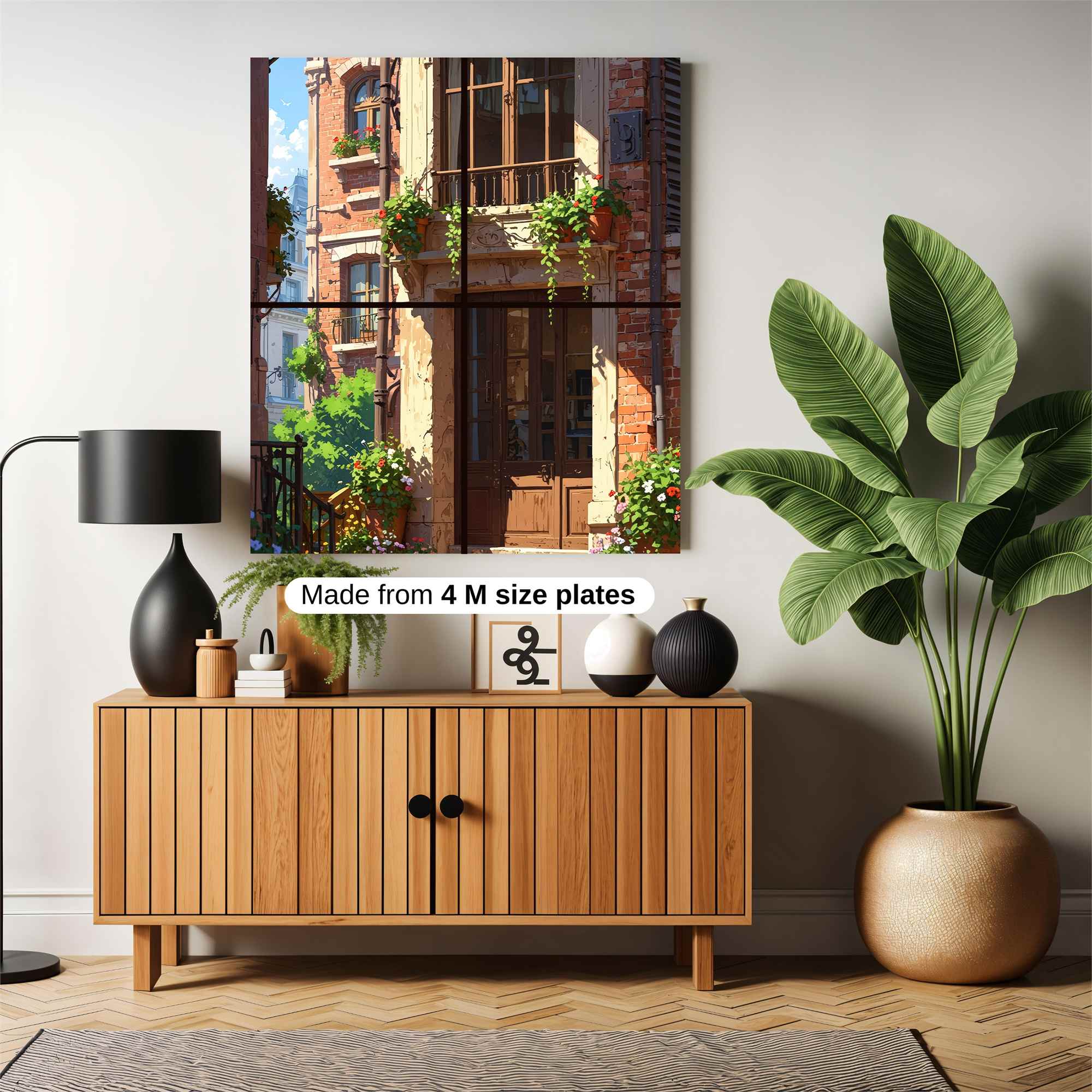 Sunlit Serenity Safe Wall Magnetic / M