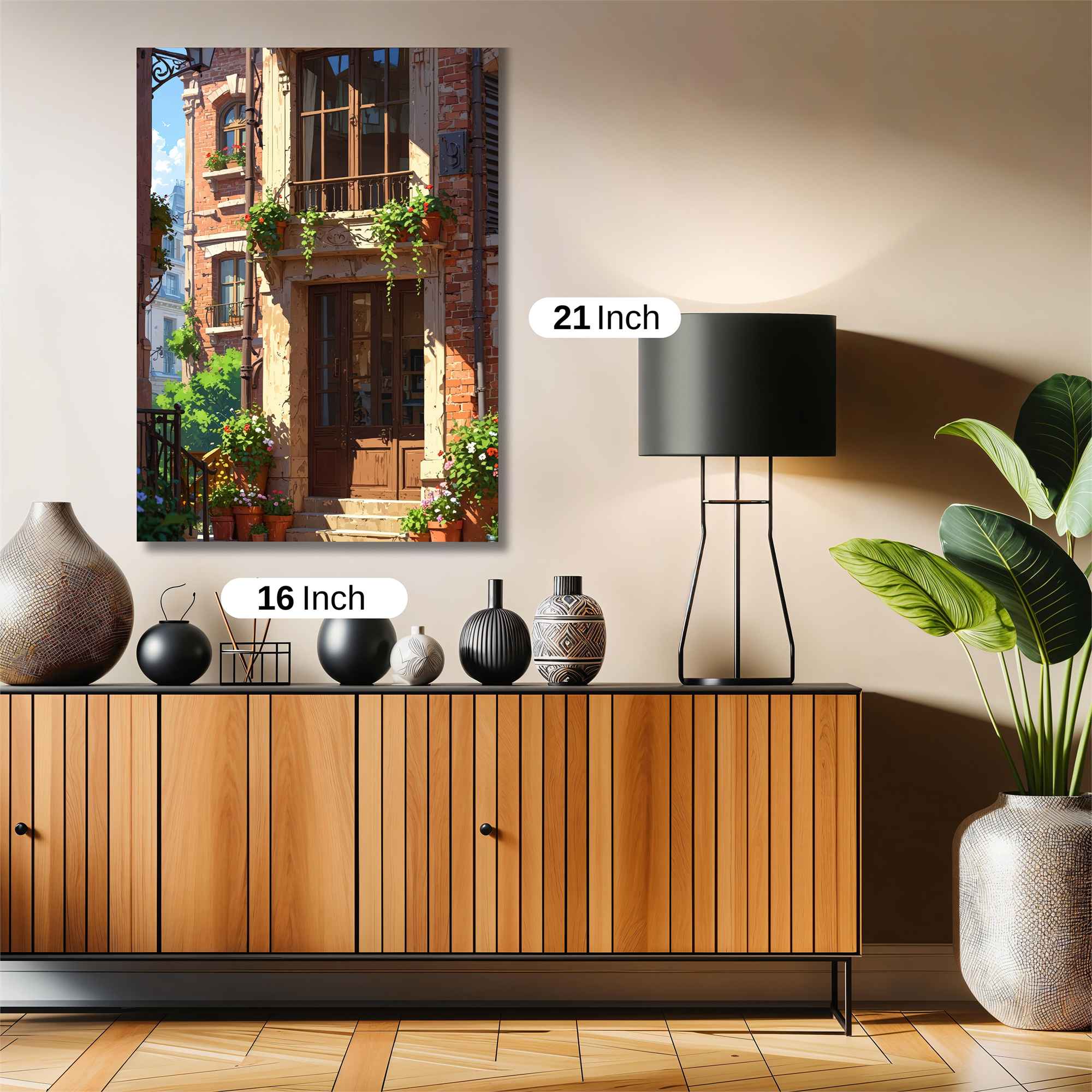 Sunlit Serenity Safe Wall Magnetic / M