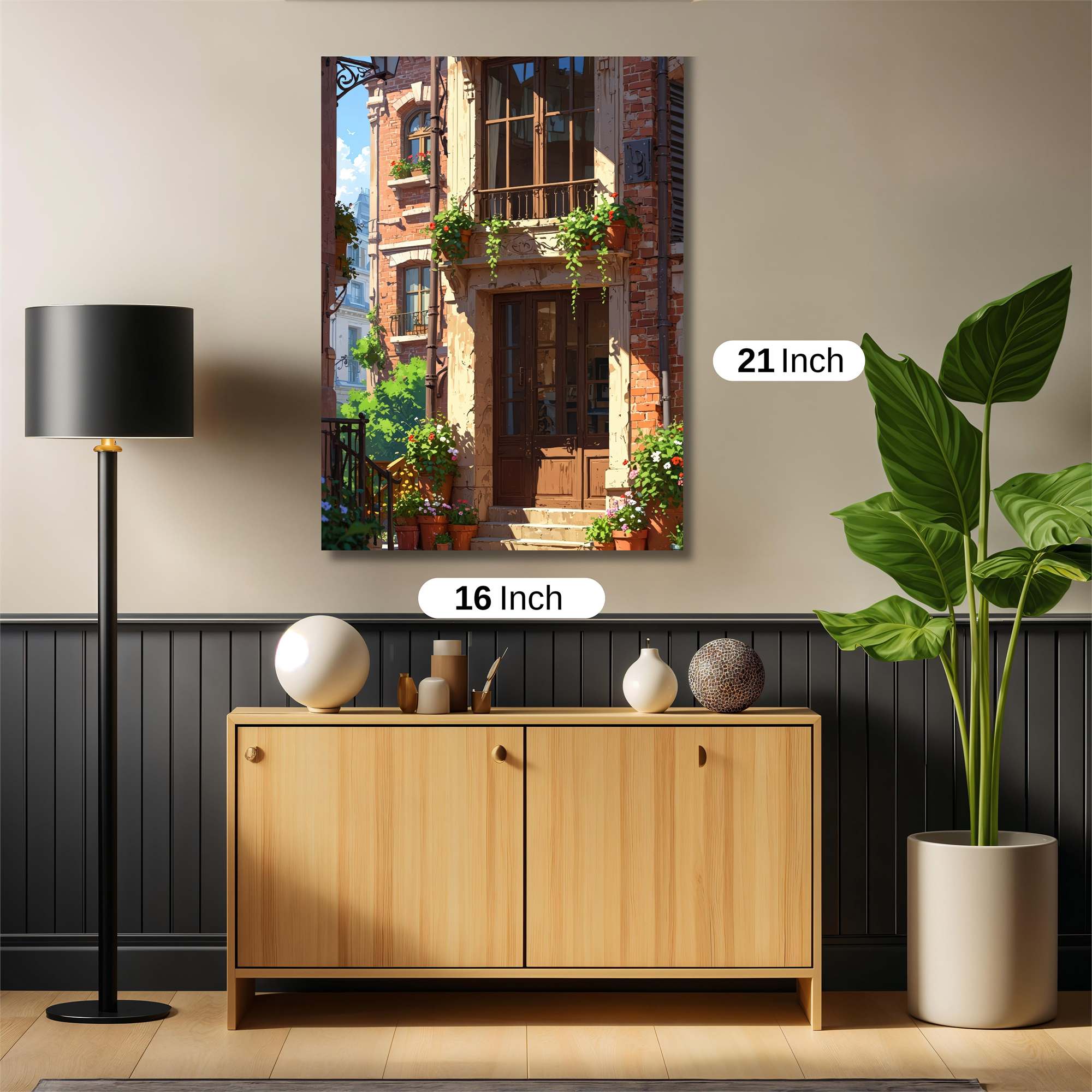 Sunlit Serenity Safe Wall Magnetic / M