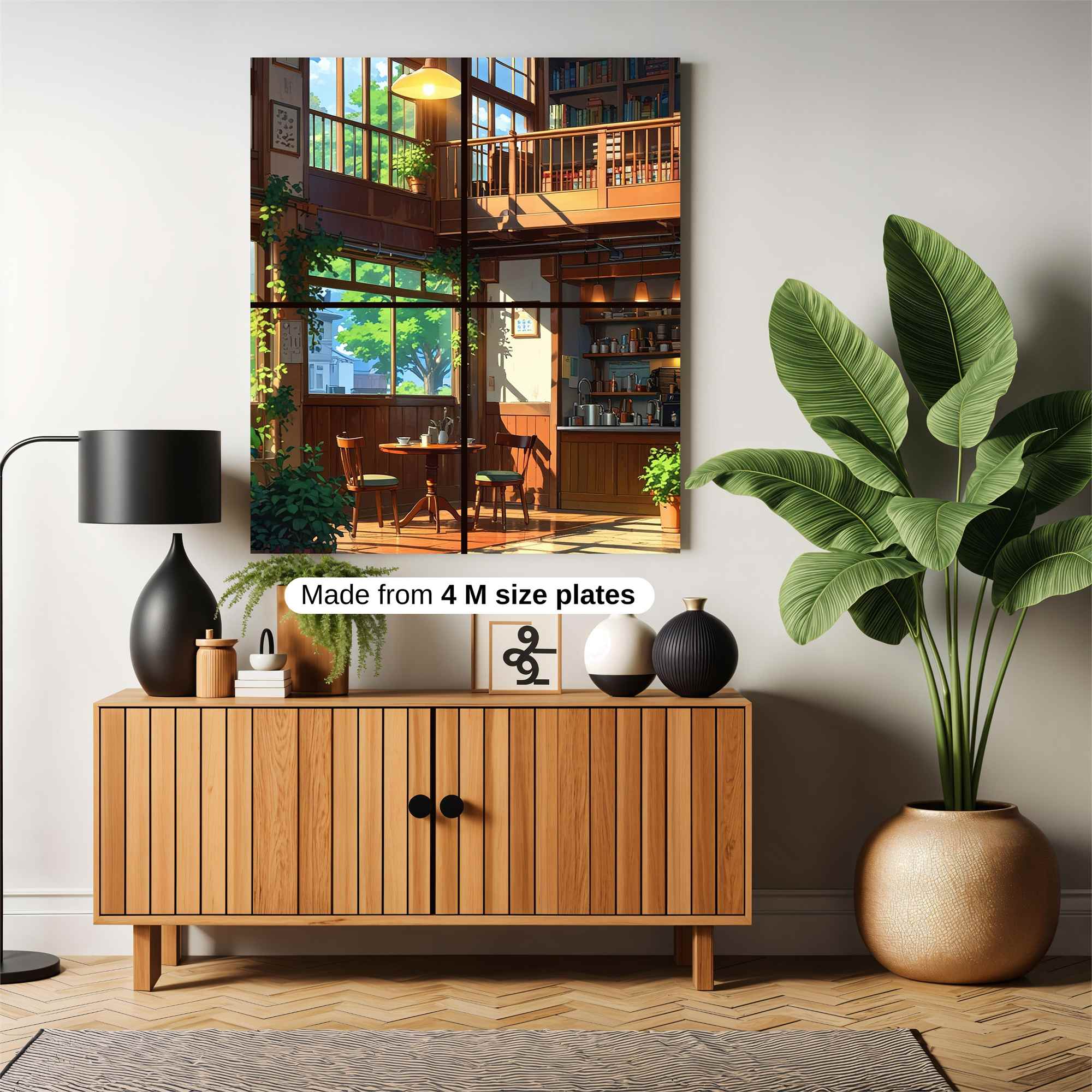 Sunlit Serenity Safe Wall Magnetic / M
