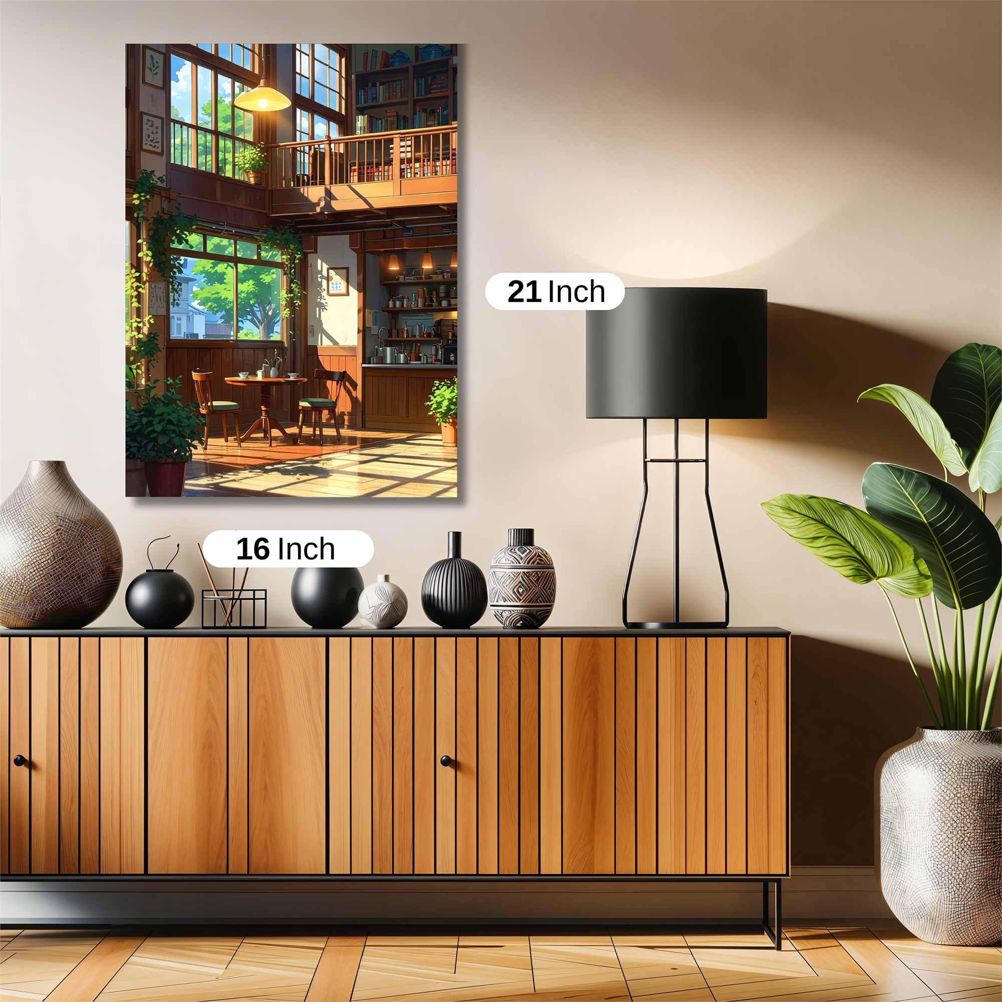 Sunlit Serenity Safe Wall Magnetic / M