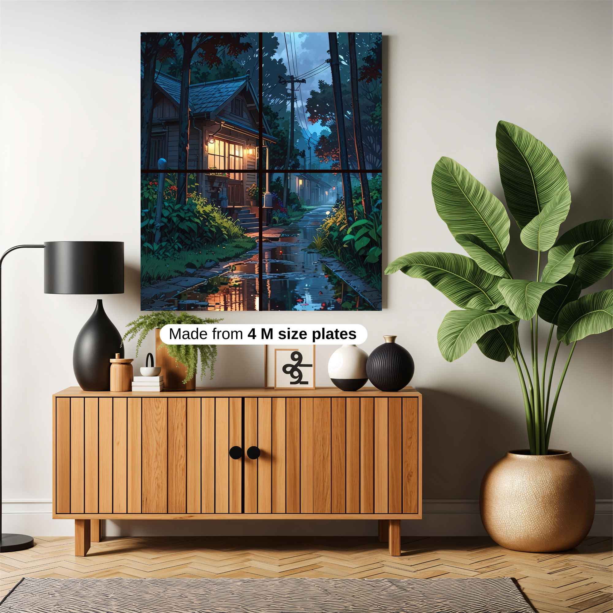 Cabin Tranquil Safe Wall Magnetic / M