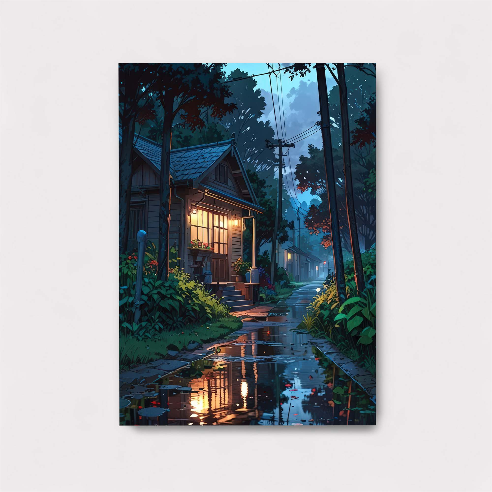 Cabin Tranquil Safe Wall Magnetic / M